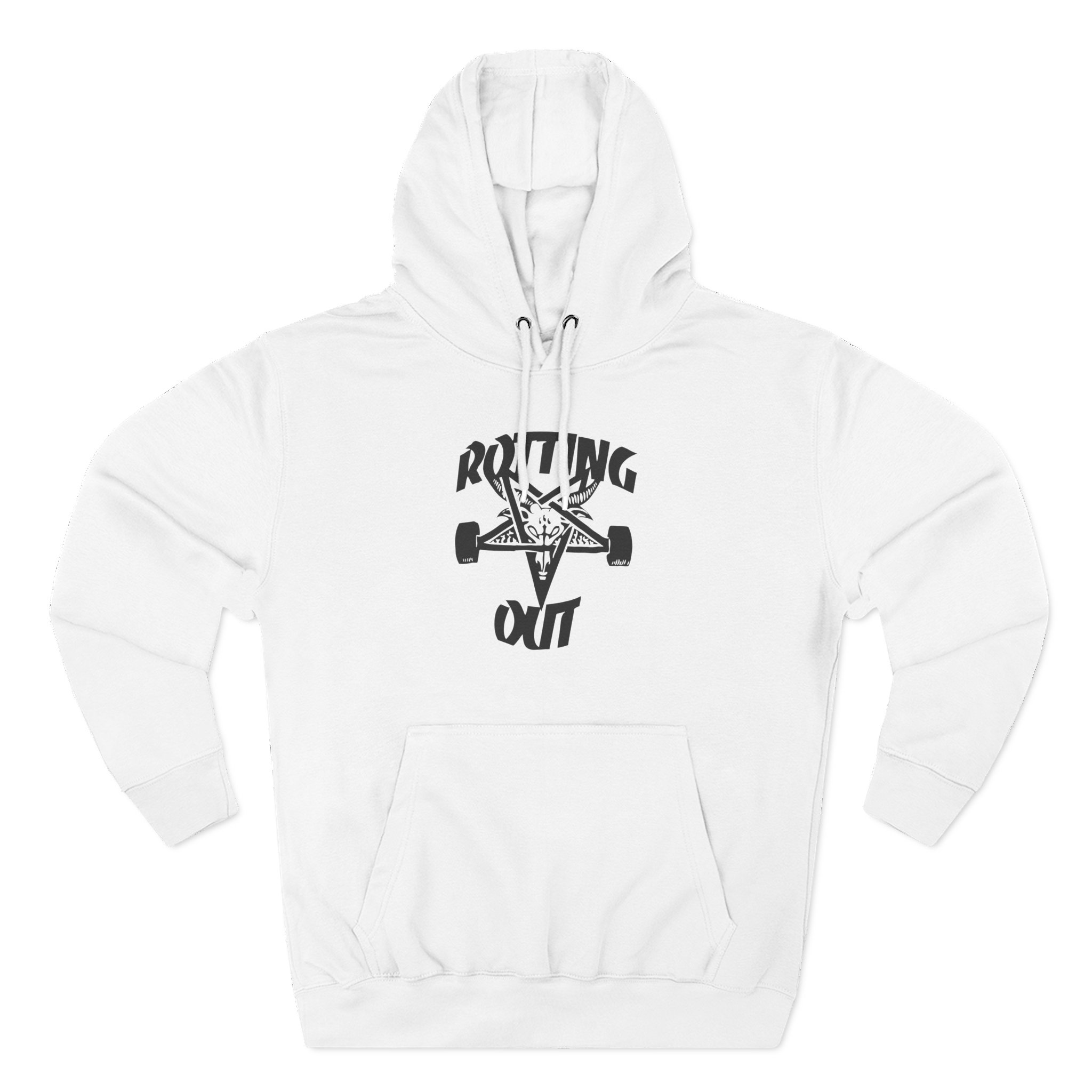 Rotting Out Three-Panel Fleece Hoodie