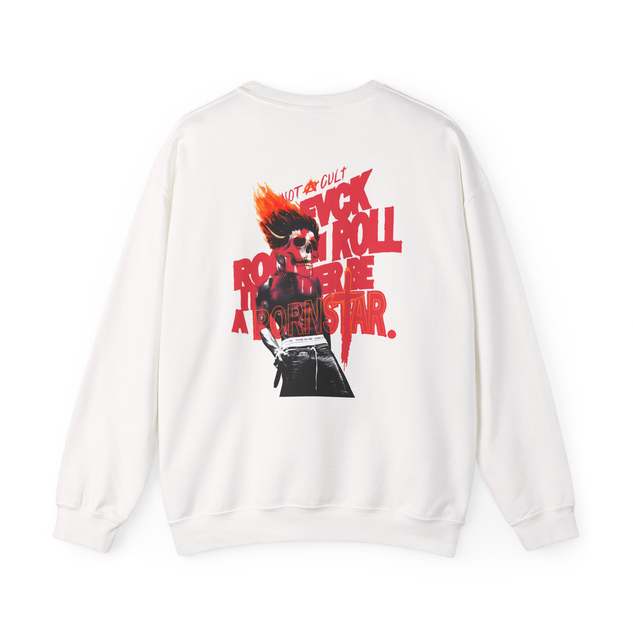 Saint Jhn Fvck Rock and Roll Unisex Heavy Blendâ„¢ Crewneck Sweatshirt
