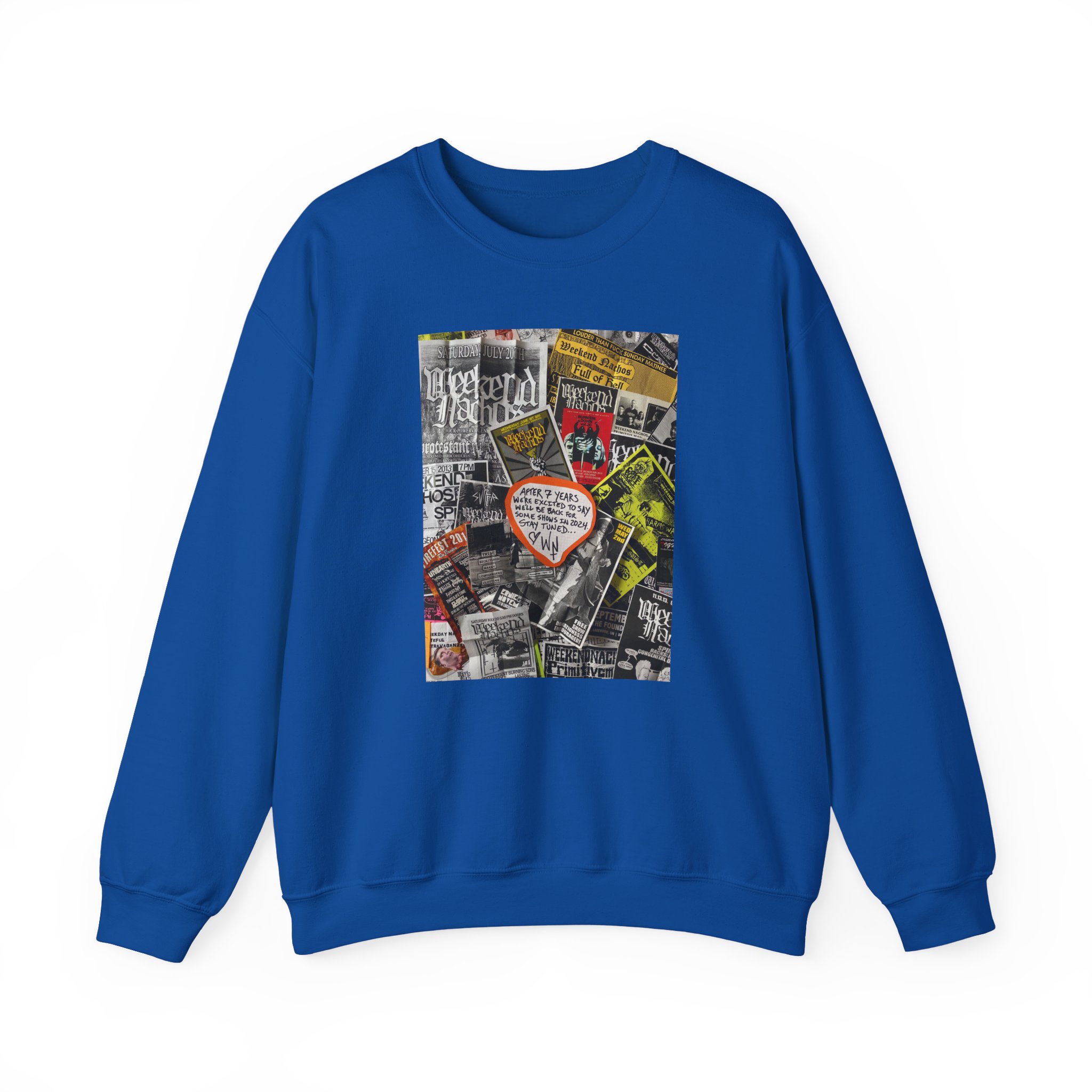 Weekend Nachos Unisex Heavy Blendâ„¢ Crewneck Sweatshirt