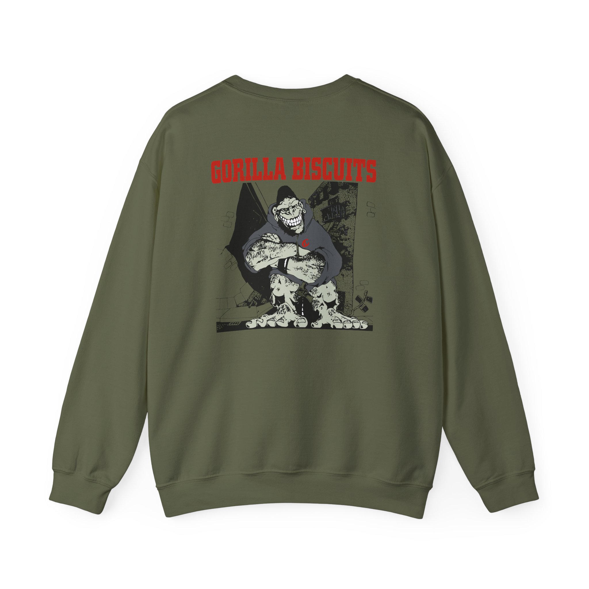 Gorilla Biscuits Hold Your Ground Unisex Heavy Blendâ„¢ Crewneck Sweatshirt