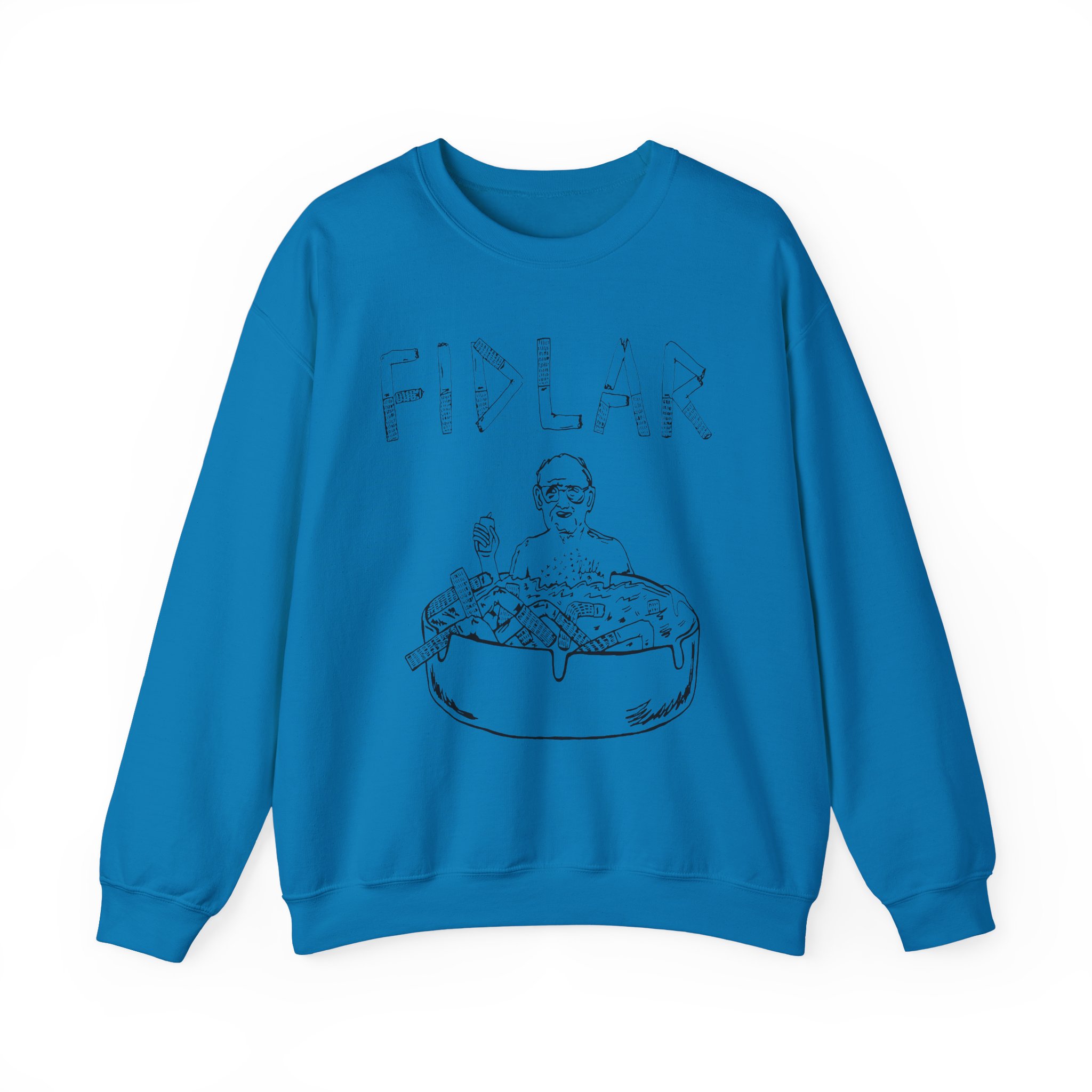 Fidlar Ashtray Unisex Heavy Blendâ„¢ Crewneck Sweatshirt