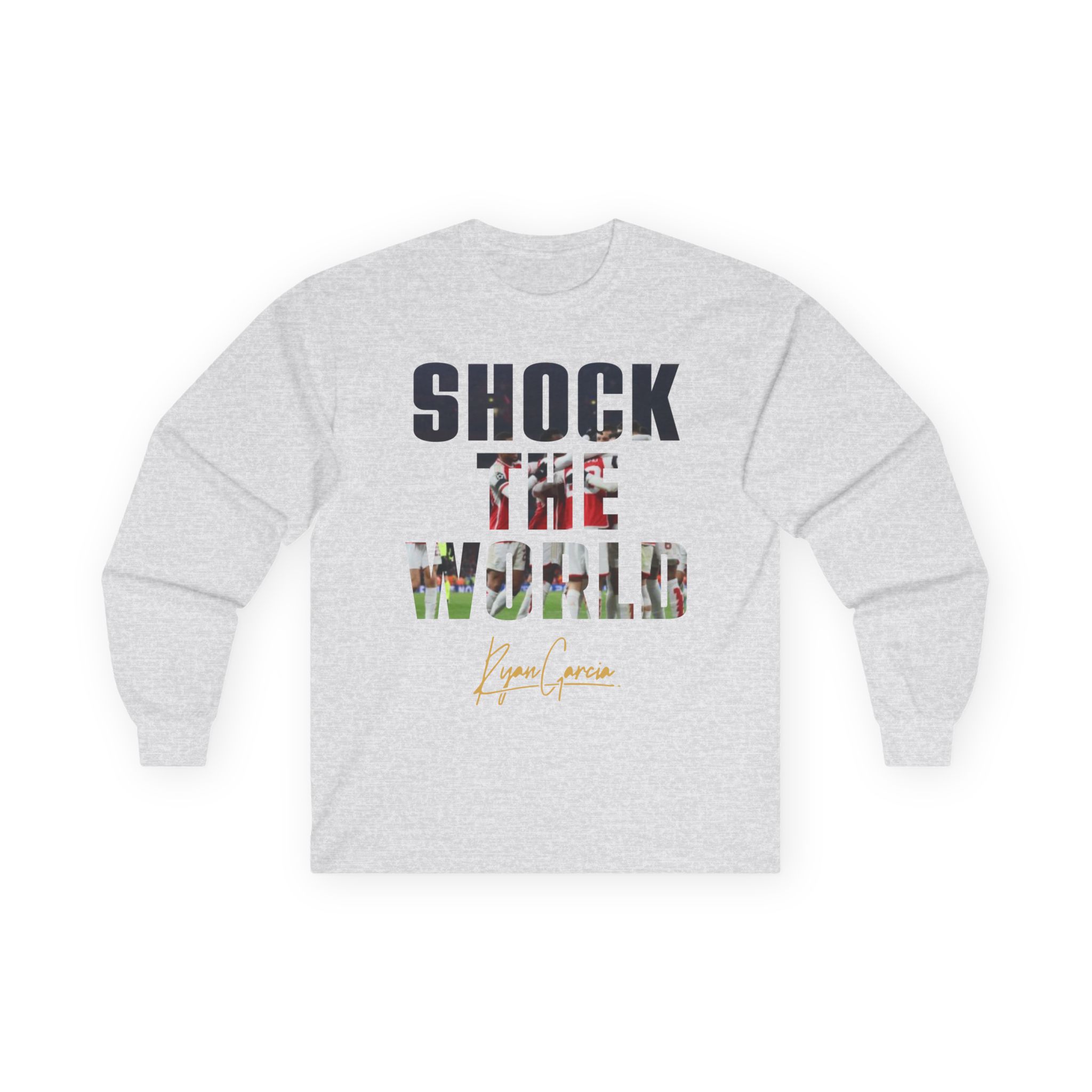Ryan Garcia shock the world Unisex Ultra Cotton Long Sleeve Tee