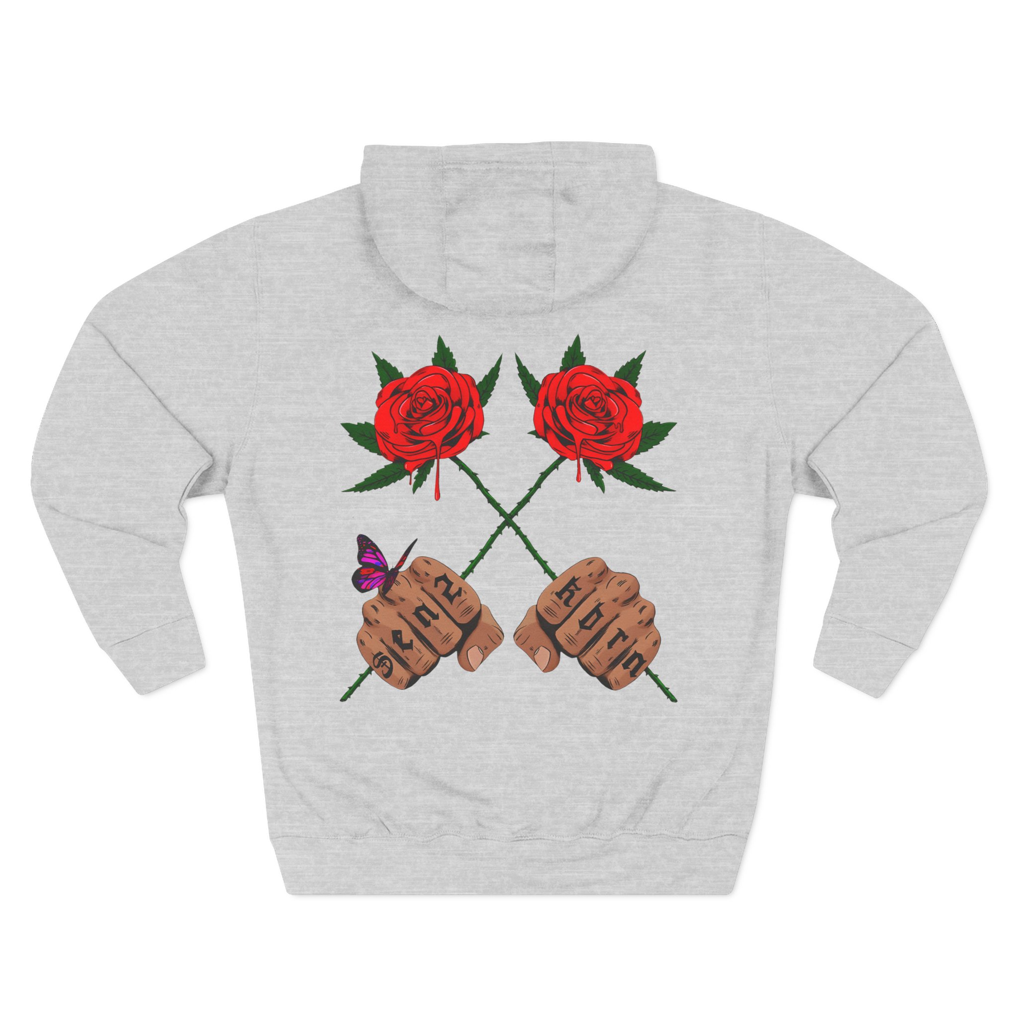 Eladio Carrion Three-Panel Fleece Hoodie