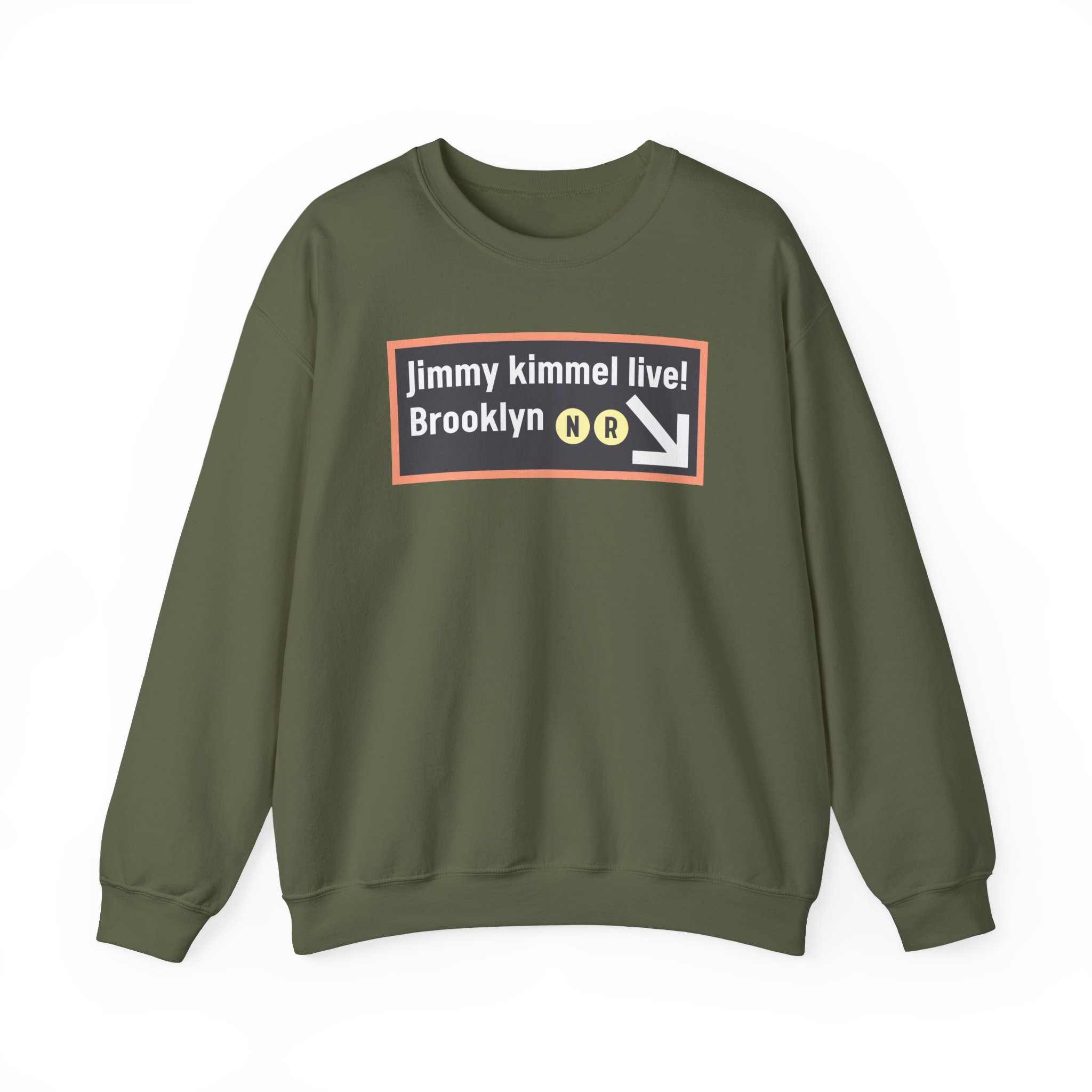 Jimmy Kimmel Live! Subway Unisex Heavy Blendâ„¢ Crewneck Sweatshirt