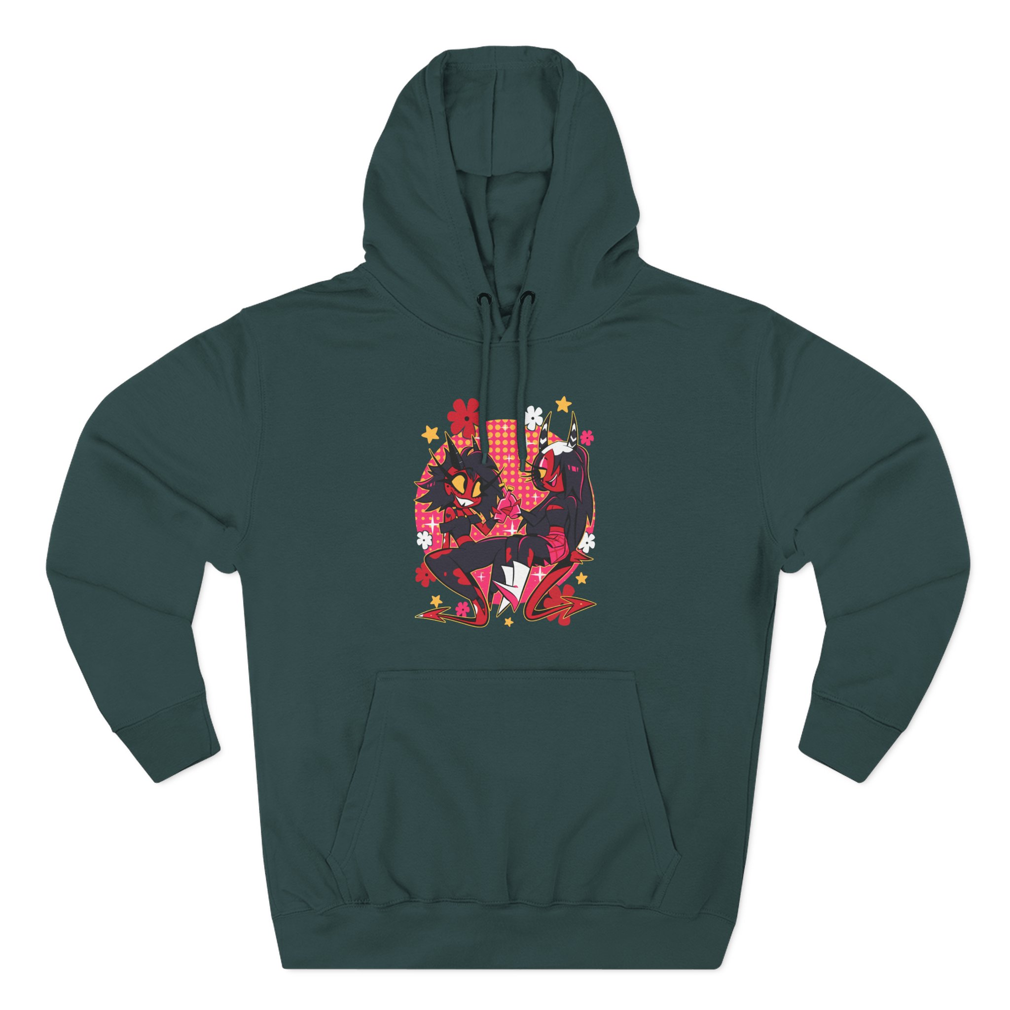 Vivziepop Hells Belles Three-Panel Fleece Hoodie