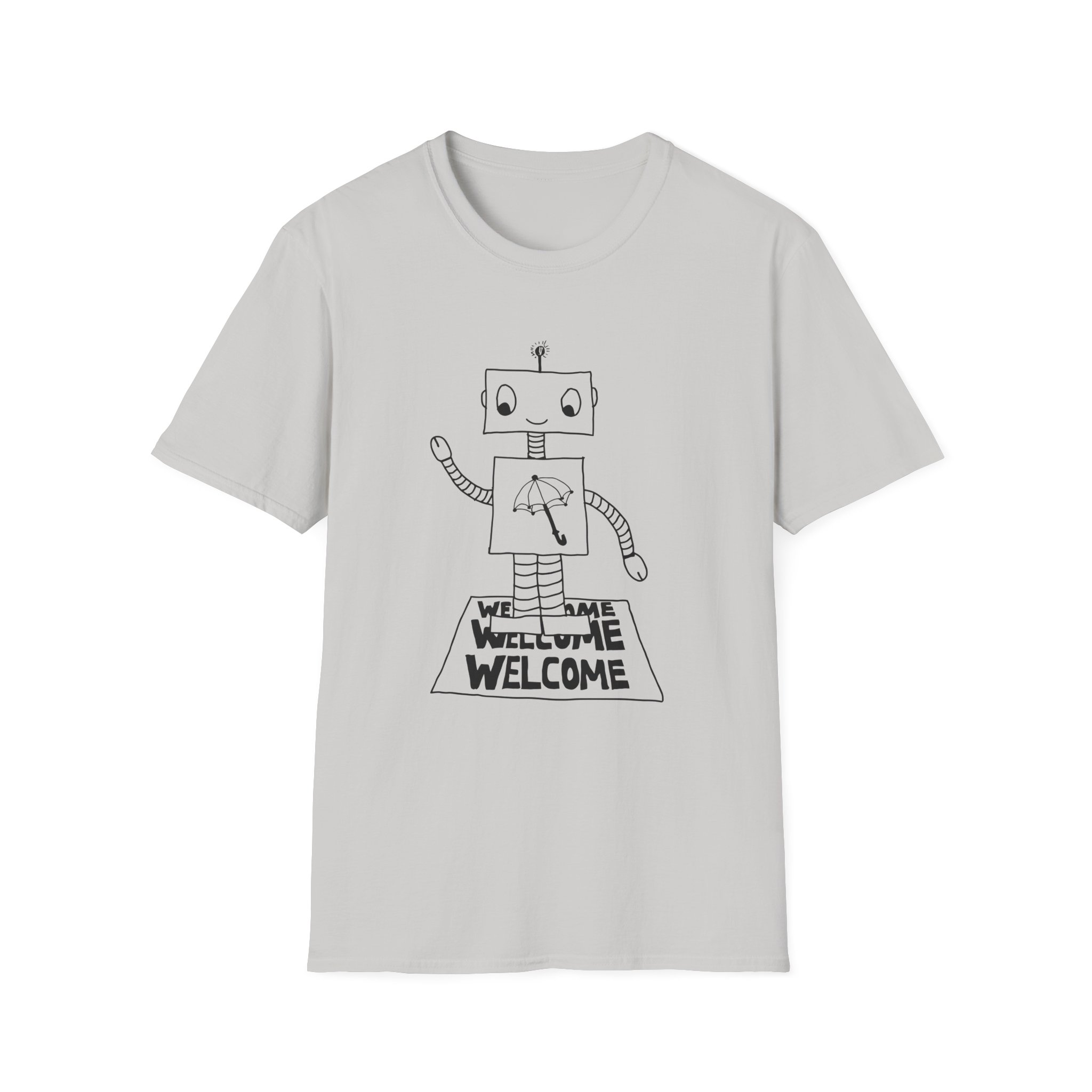 Armchair Expert Robot Unisex Softstyle T-Shirt