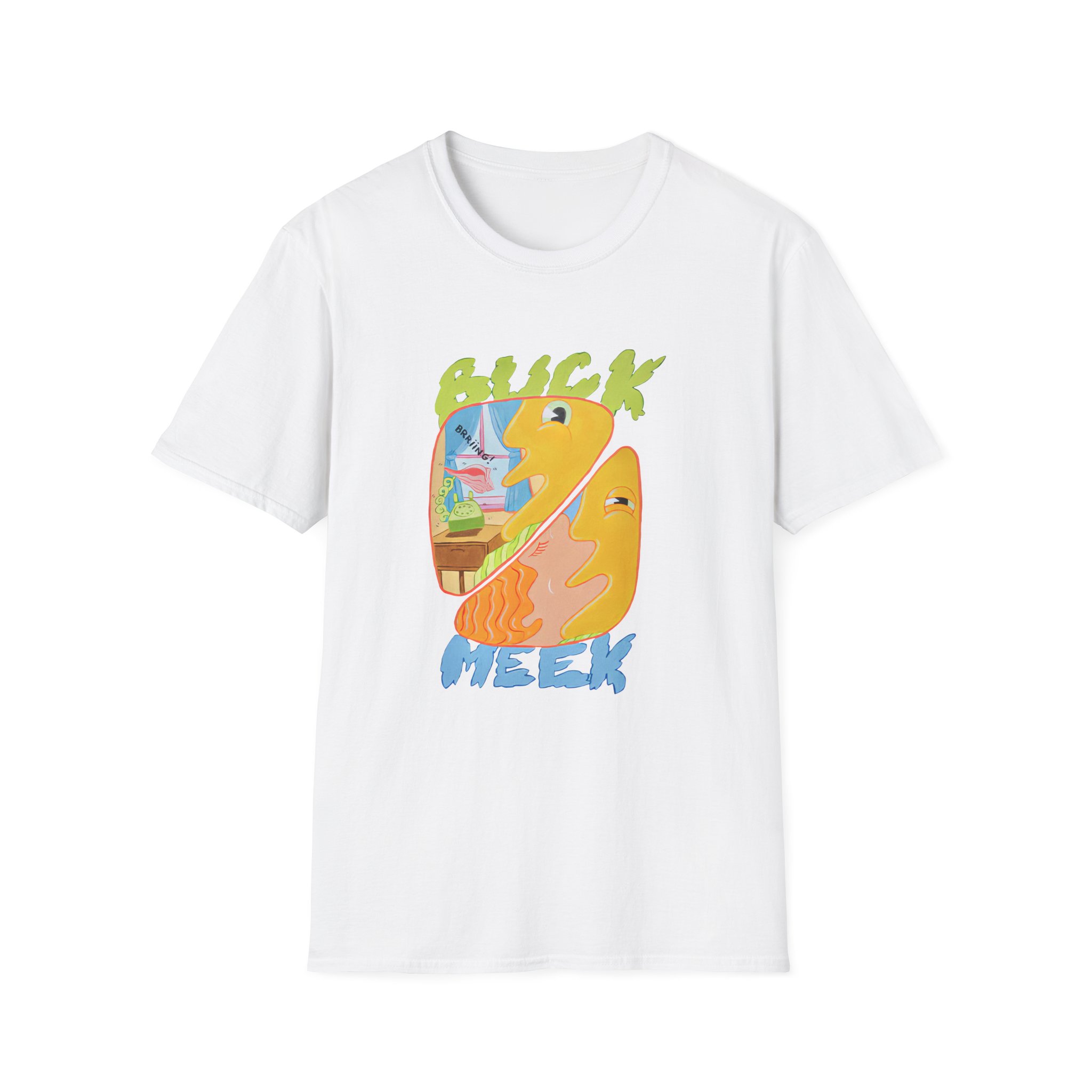 Adrianne Lenker Buck Meek Ringing Shell Unisex Softstyle T-shirt