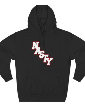Nasty Three-Panel Fleece Hoodie