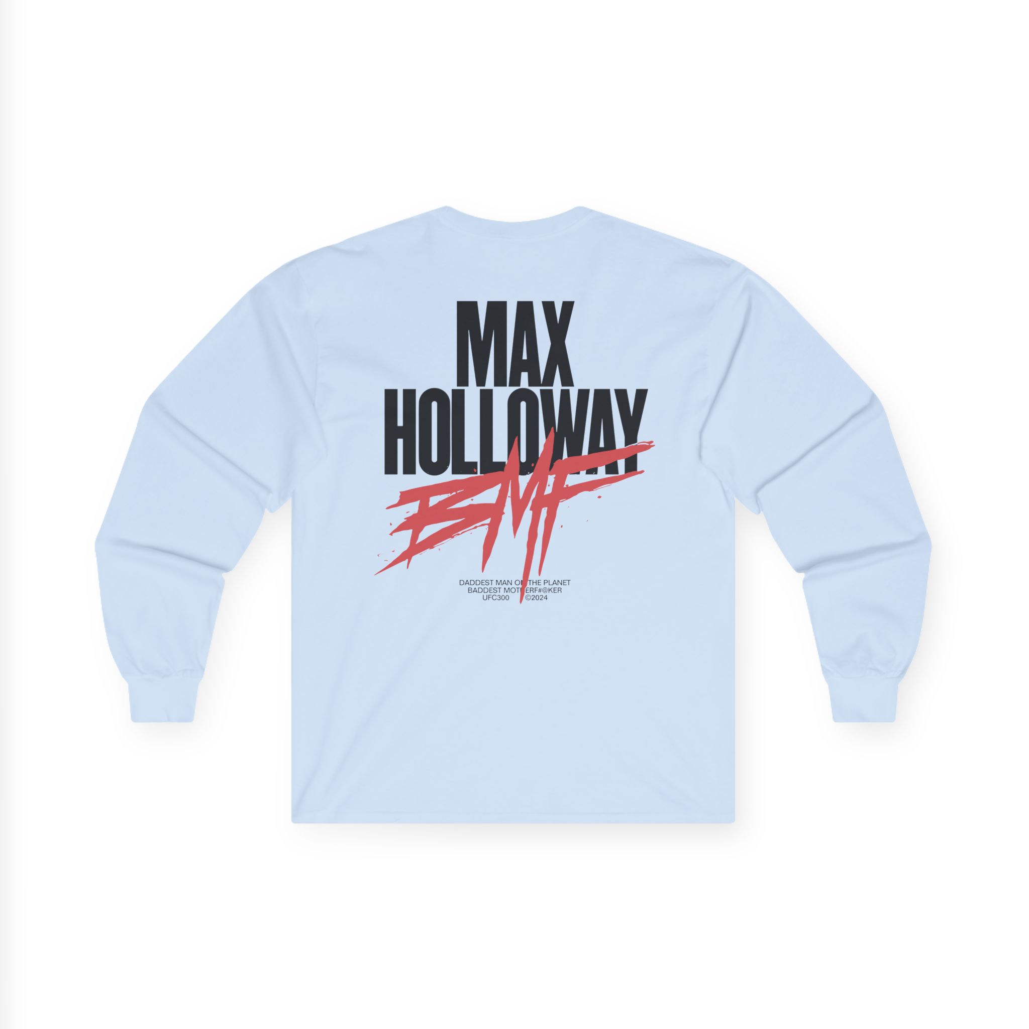 Max Holloway Dmp/bmf Unisex Ultra Cotton Long Sleeve Tee