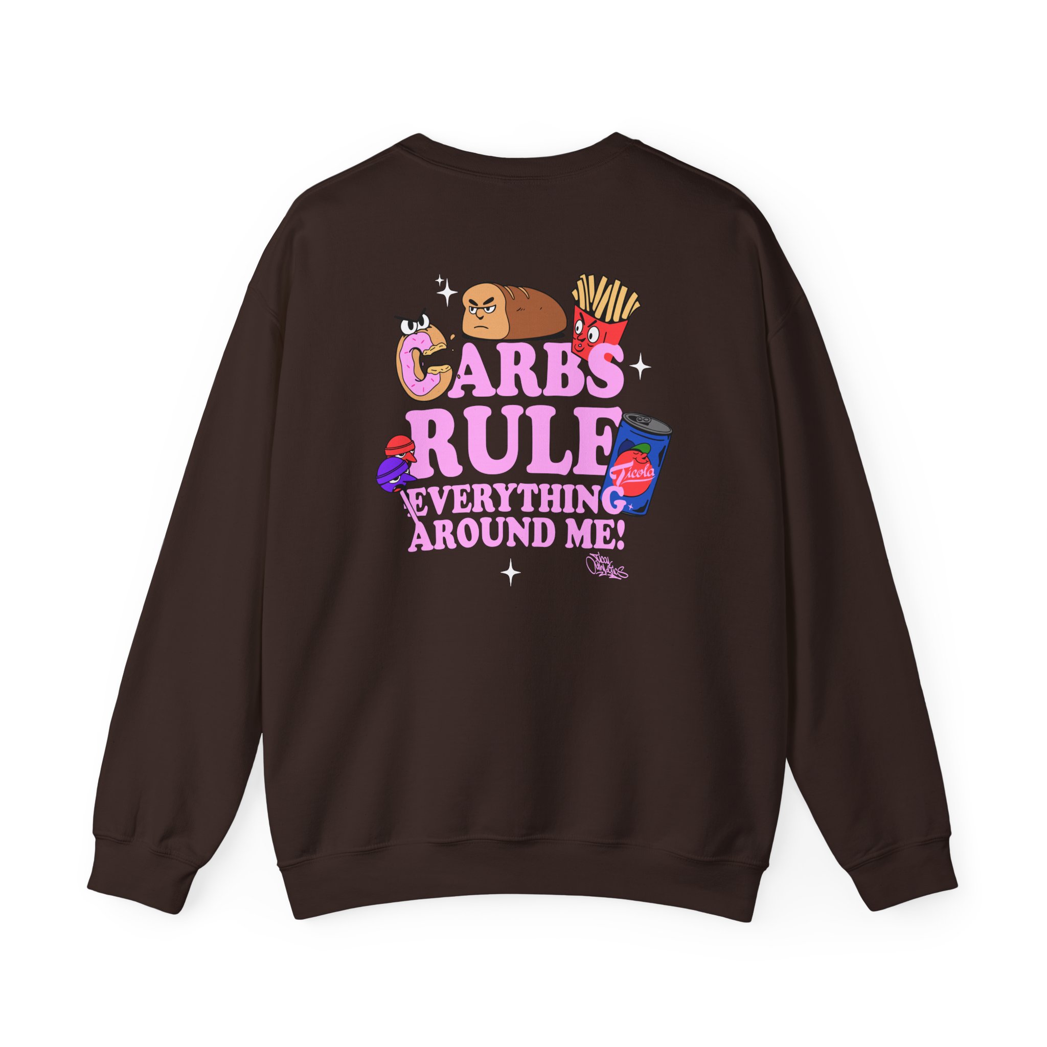 Method Man Carbs Rule Everything Around Me Unisex Heavy Blendâ„¢ Crewneck Sweatshirt