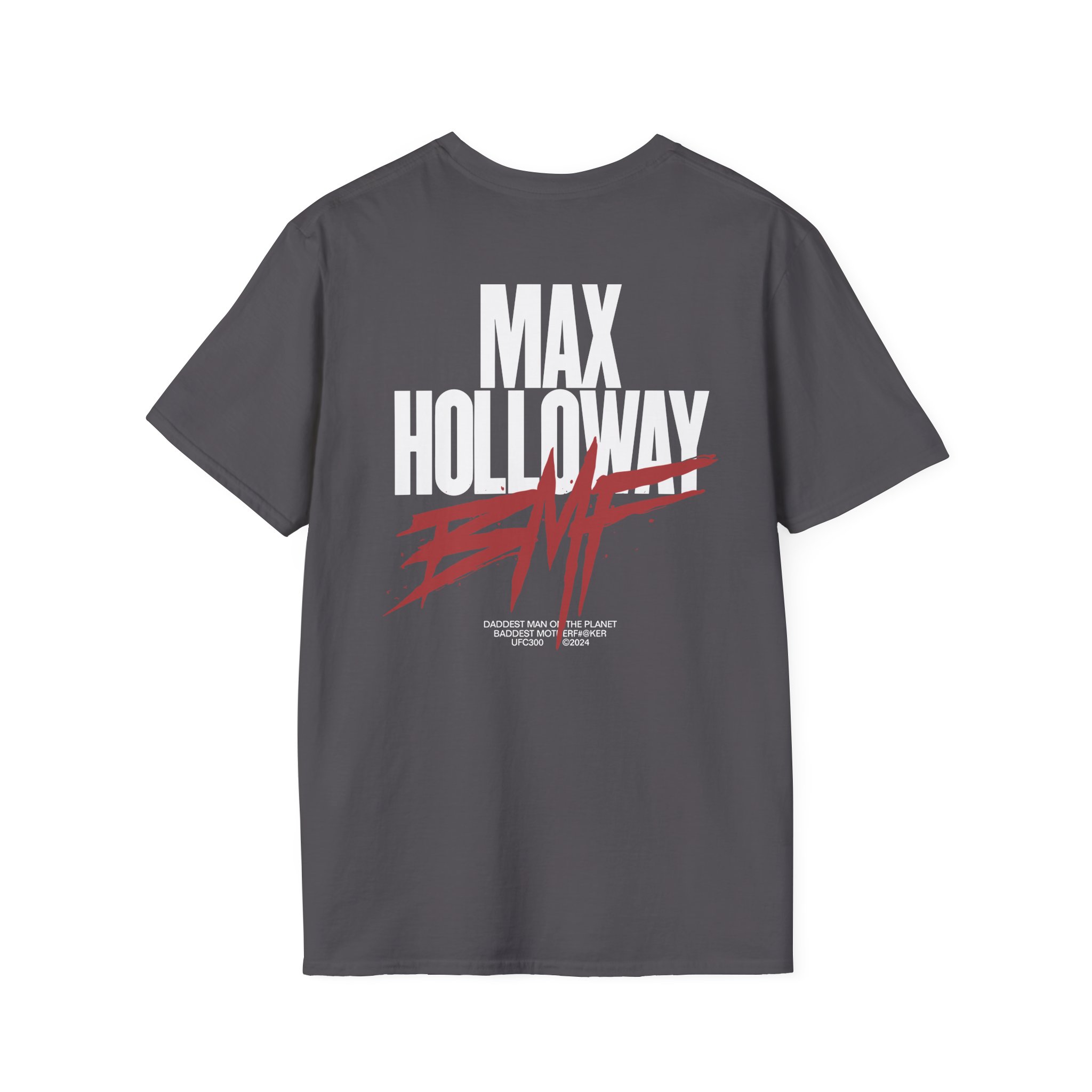 Max Holloway Dmp/bmf Cypress Unisex Softstyle T-Shirt
