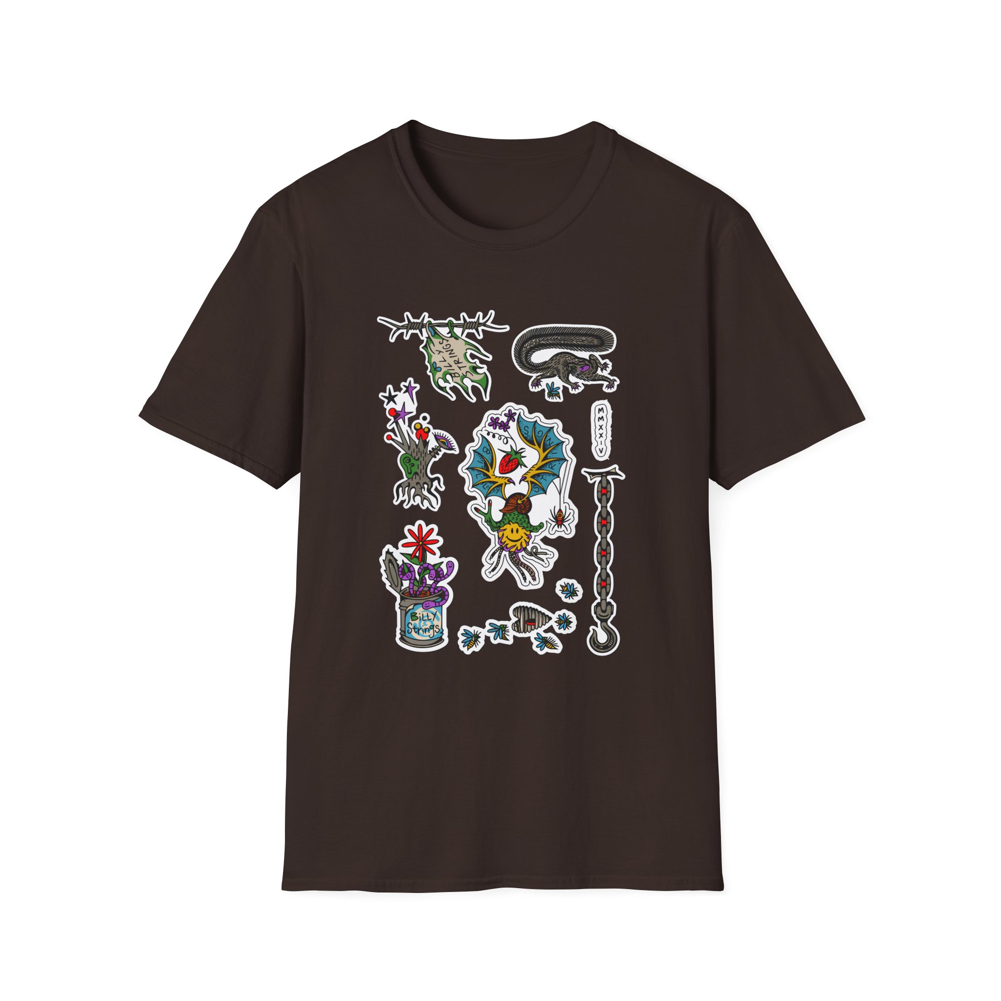 Billy Strings Flash Sheet Unisex Softstyle T-Shirt