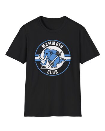 Mammoth Club Hockey Logo Unisex Softstyle T-Shirt
