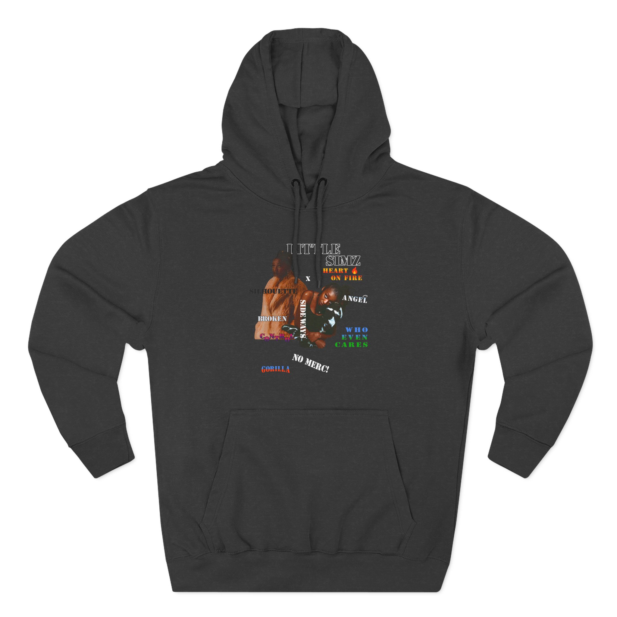 Little Simz Photo Collage Three-Panel Fleece Hoodie