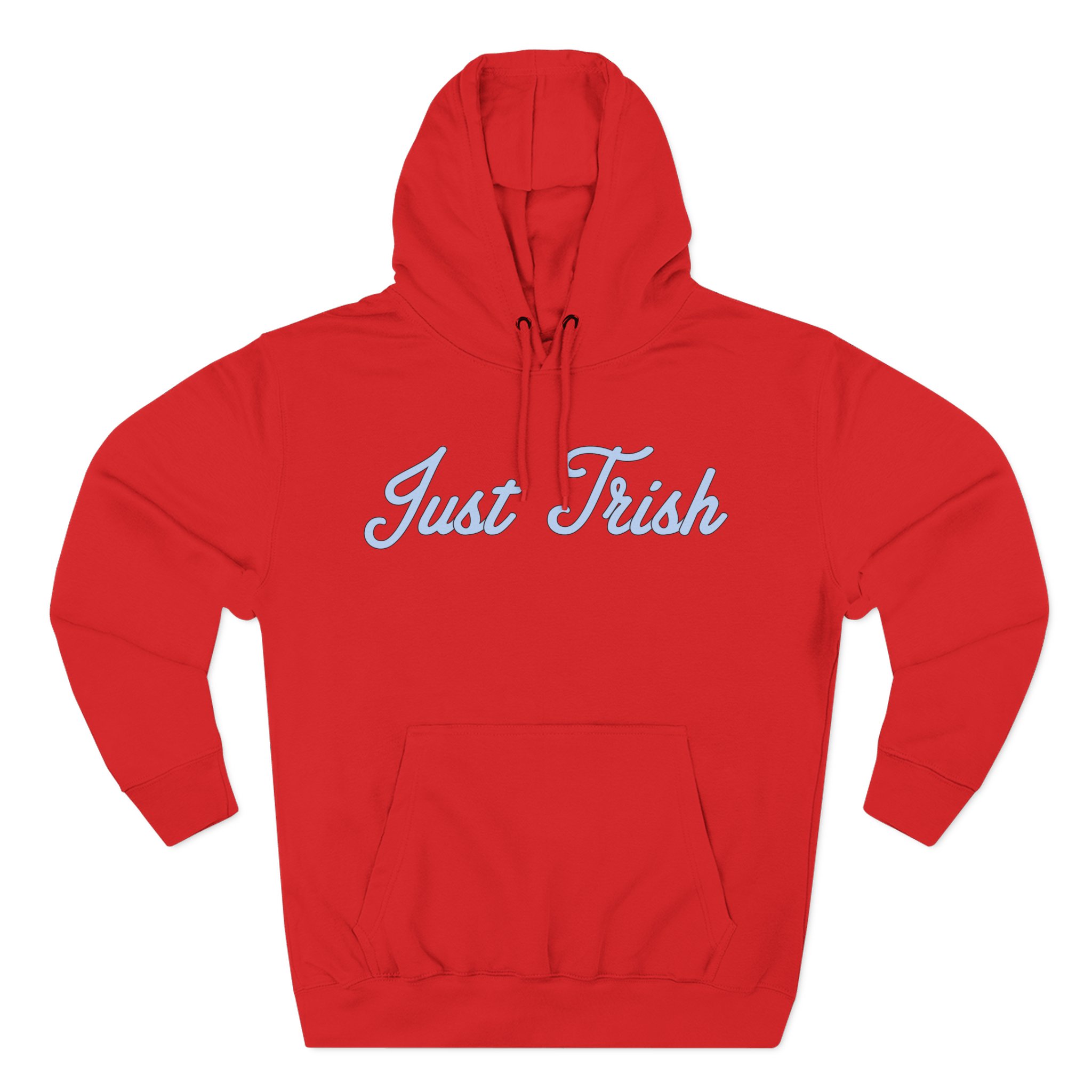 Just Trish Three-Panel Fleece Hoodie
