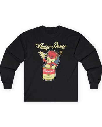 Amigo The Devil Canibal Within Unisex Ultra Cotton Long Sleeve Tee