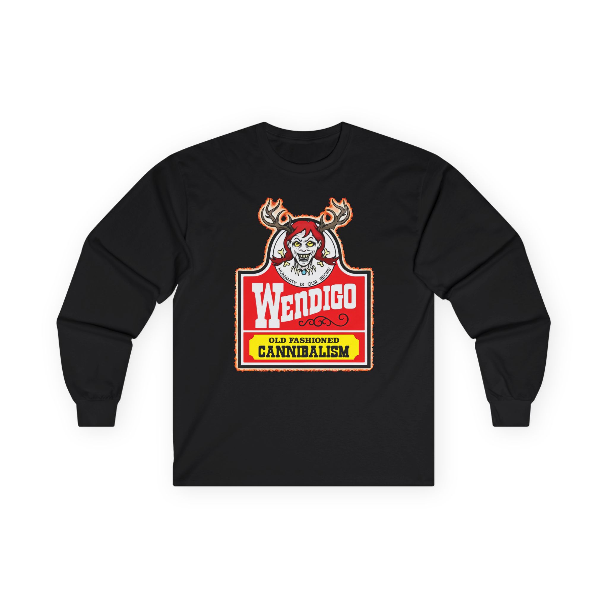 Wendigo Old Fashioned Cannibalism Unisex Ultra Cotton Long Sleeve Tee