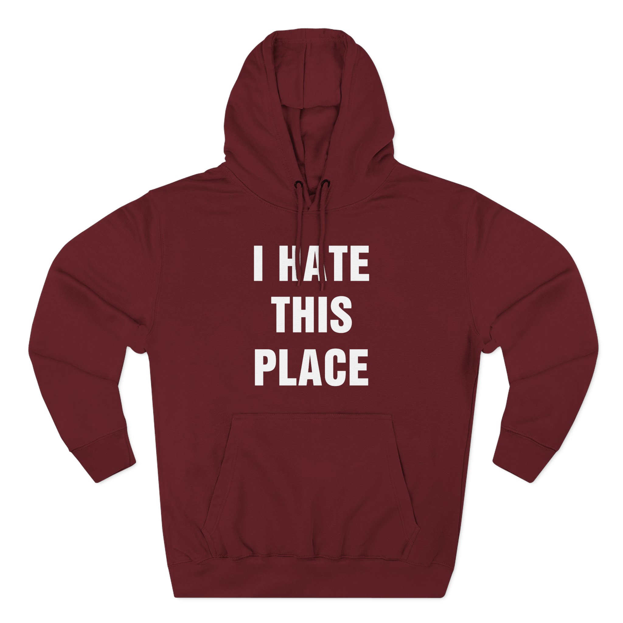 Hot Water Music I Hate This Place Three-Panel Fleece Hoodie