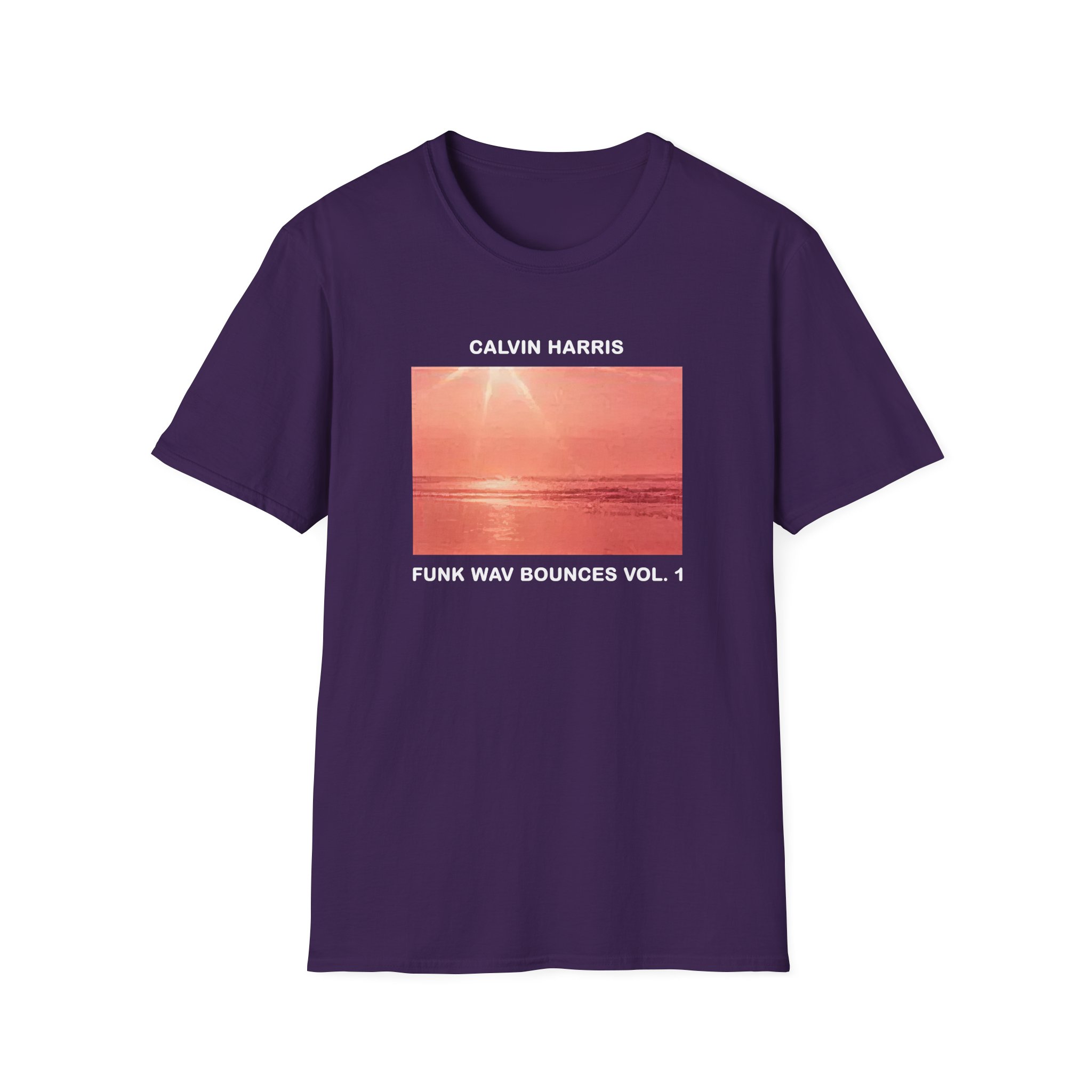 Calvin Harris' Funk Wav Bounces Vol 1 Unisex Softstyle T-Shirt