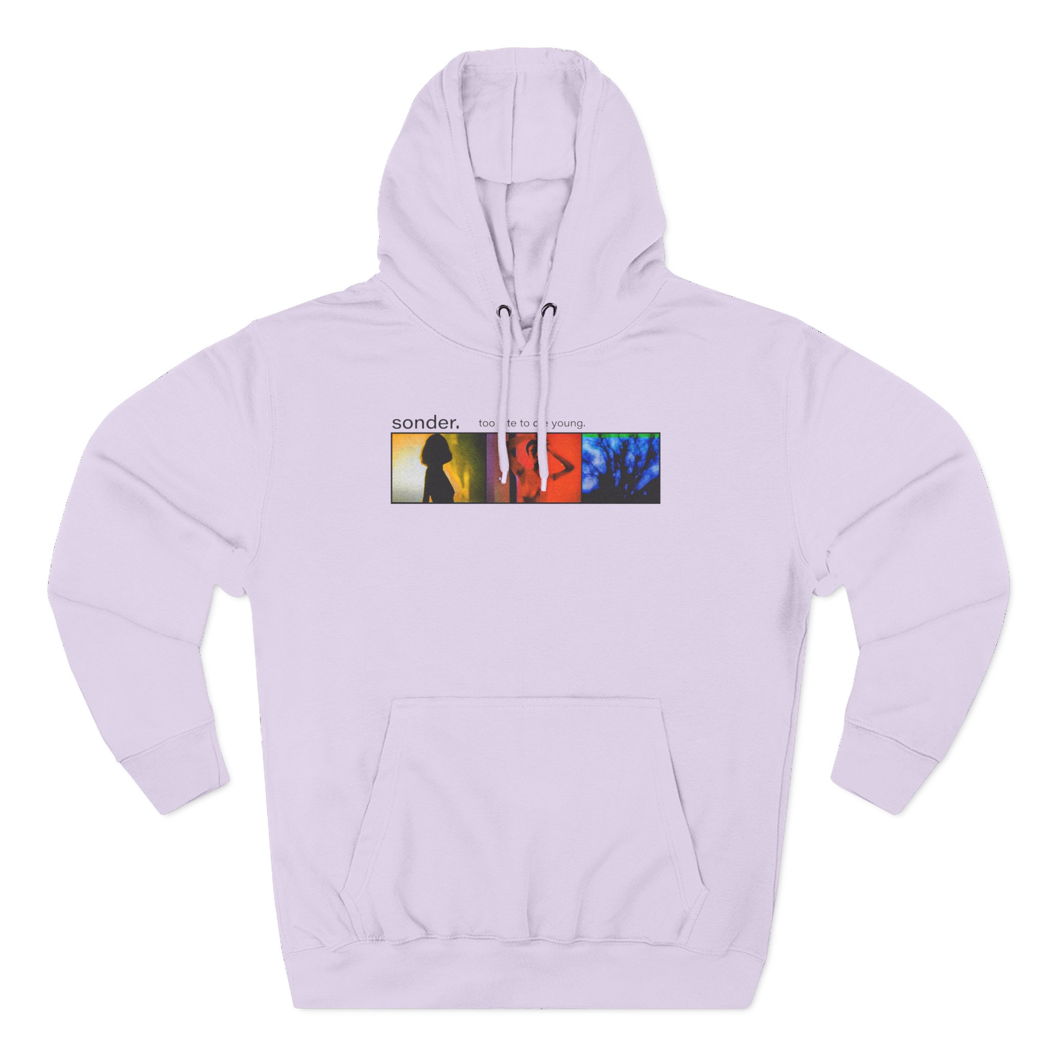 Sonder Three-Panel Fleece Hoodie