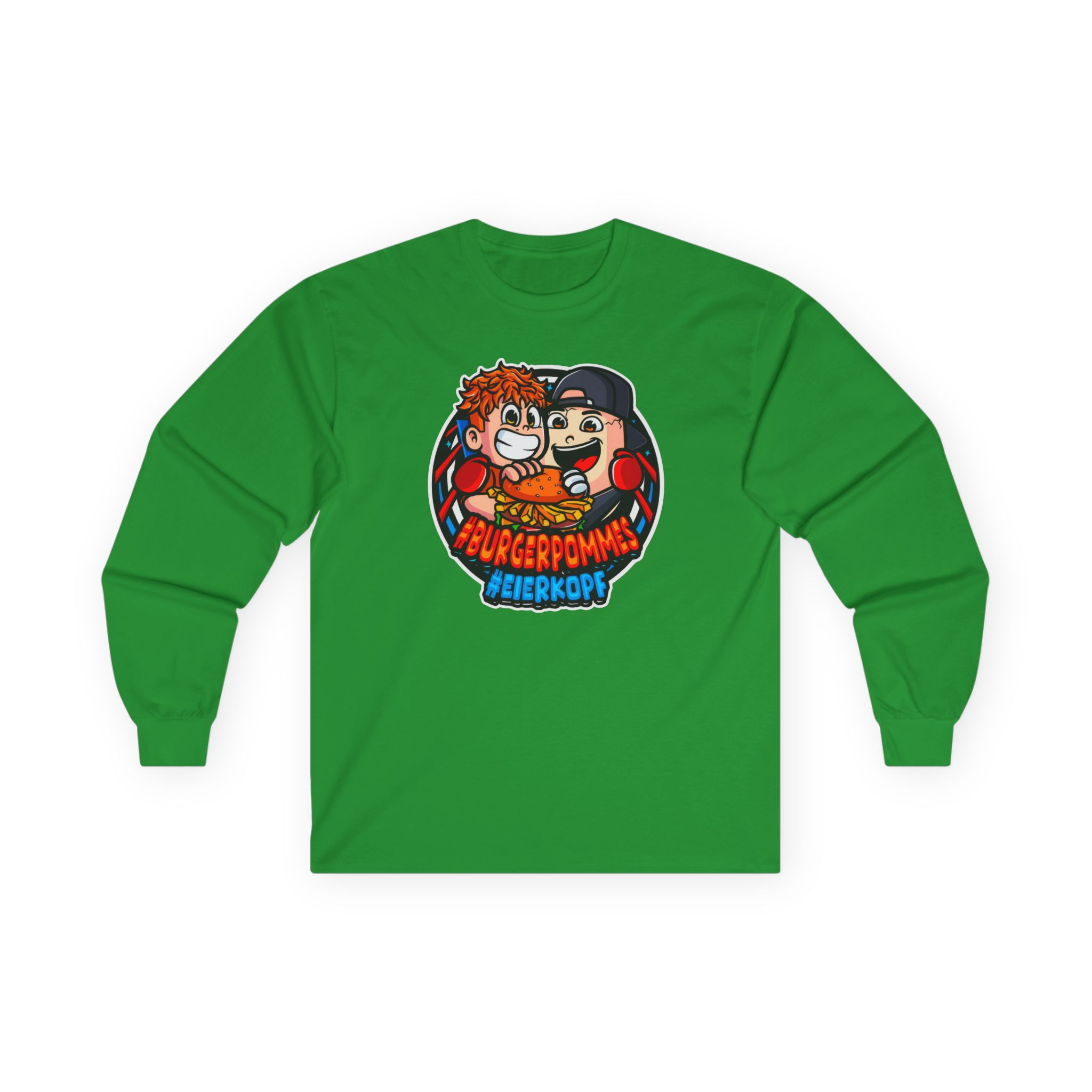 Burger Pommes eierkopf Unisex Ultra Cotton Long Sleeve Tee