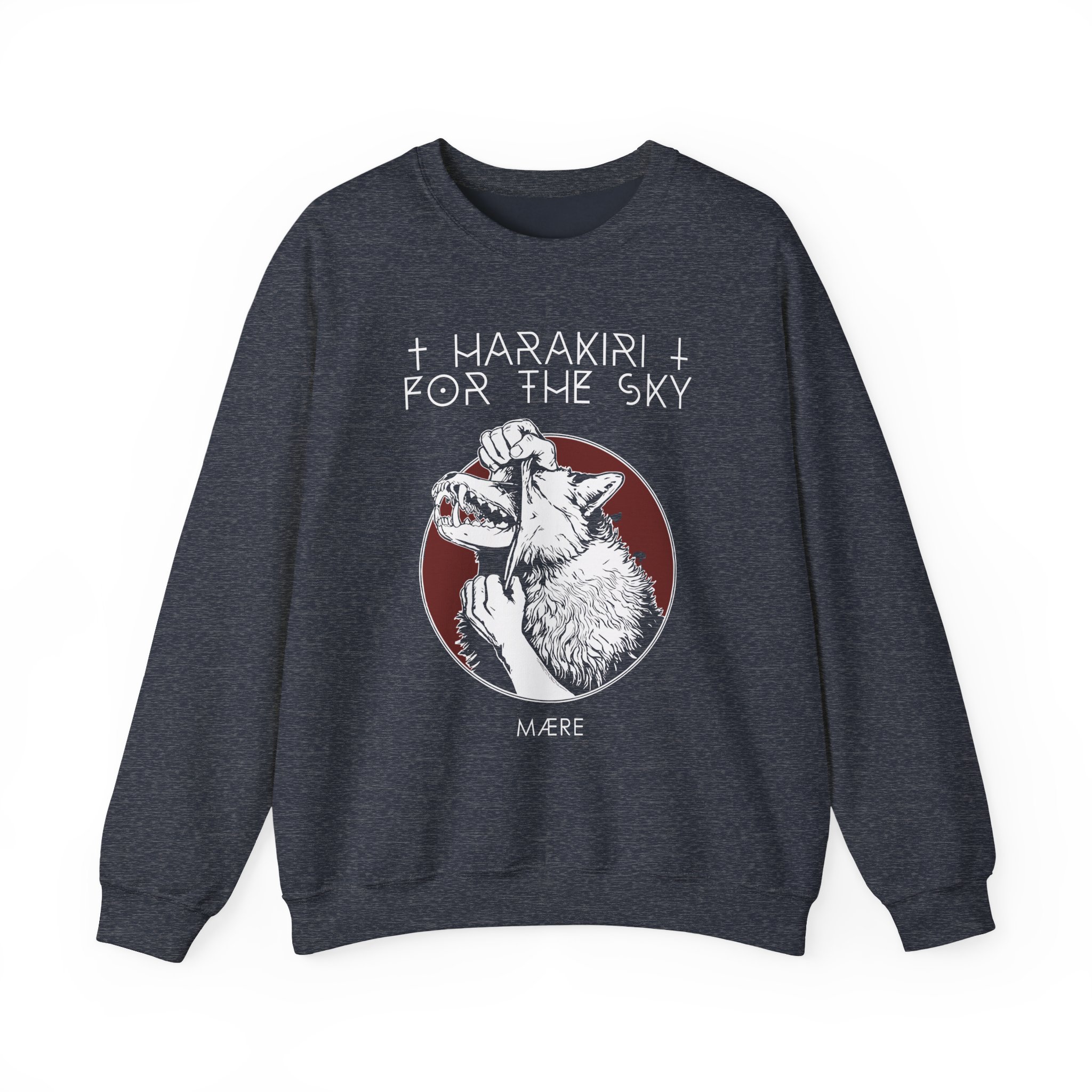 Harakiri for the Sky Maere Unisex Heavy Blendâ„¢ Crewneck Sweatshirt