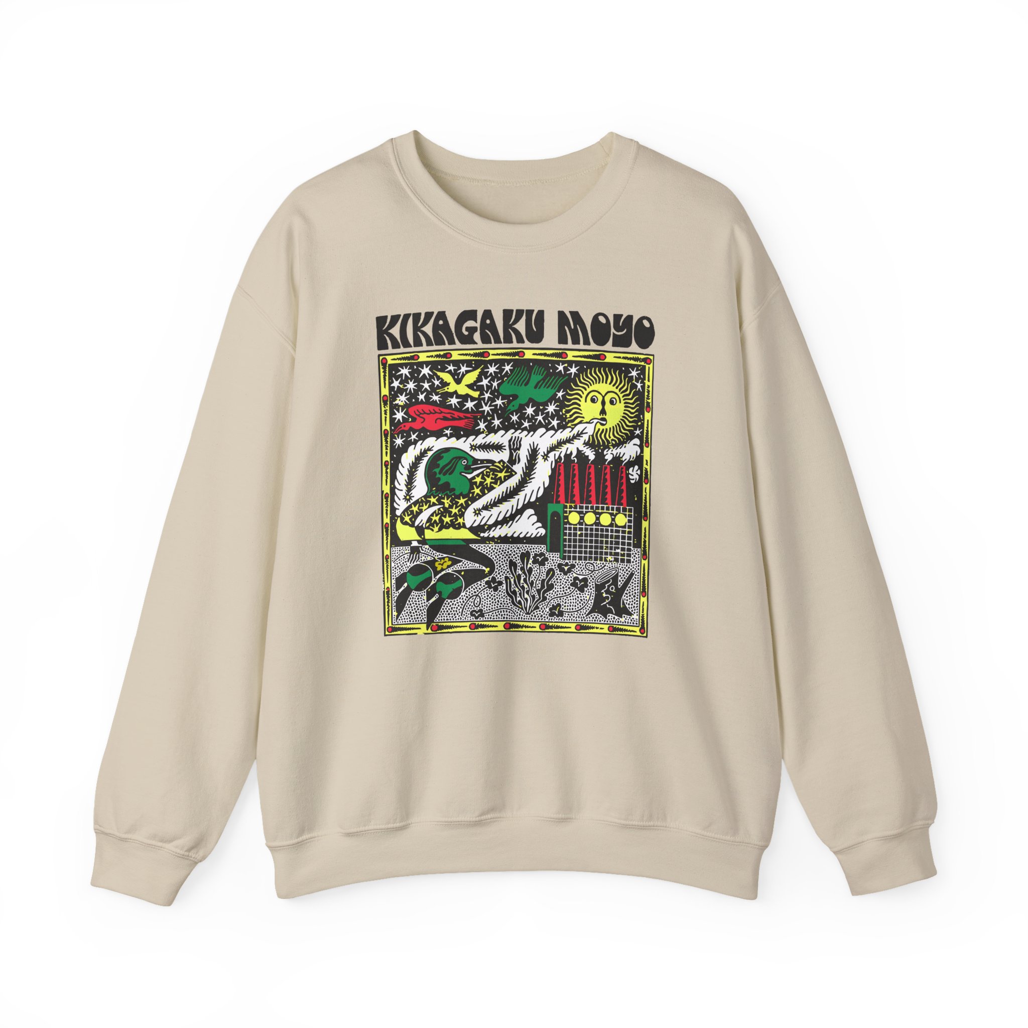 Kikagaku Moyo Unisex Heavy Blendâ„¢ Crewneck Sweatshirt