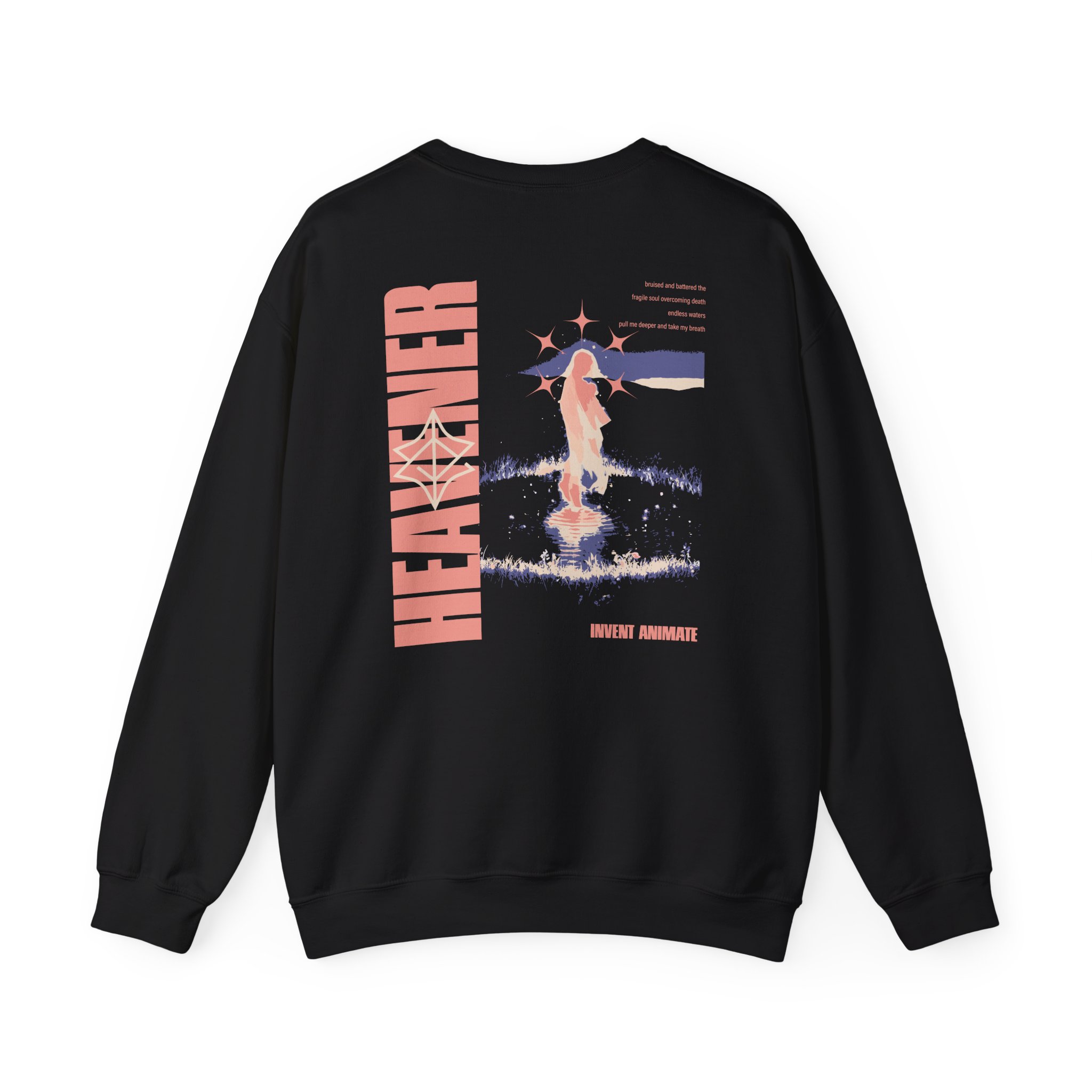 Invent Animate Endless Waters Unisex Heavy Blendâ„¢ Crewneck Sweatshirt