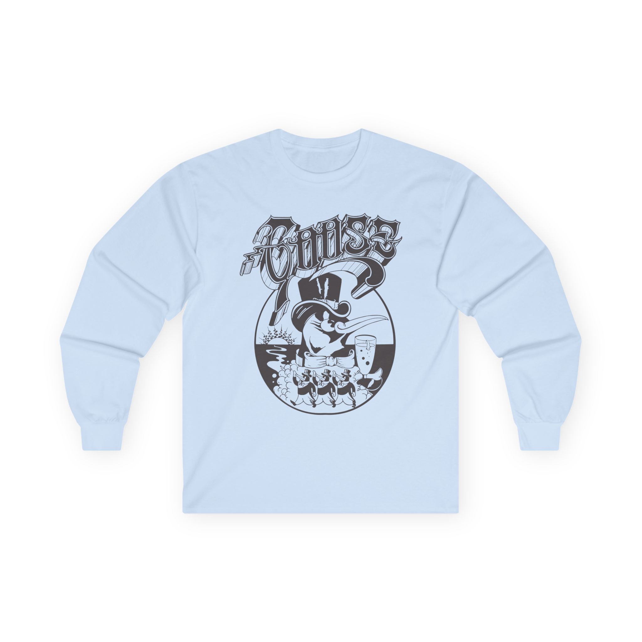 Goose Unisex Ultra Cotton Long Sleeve Tee