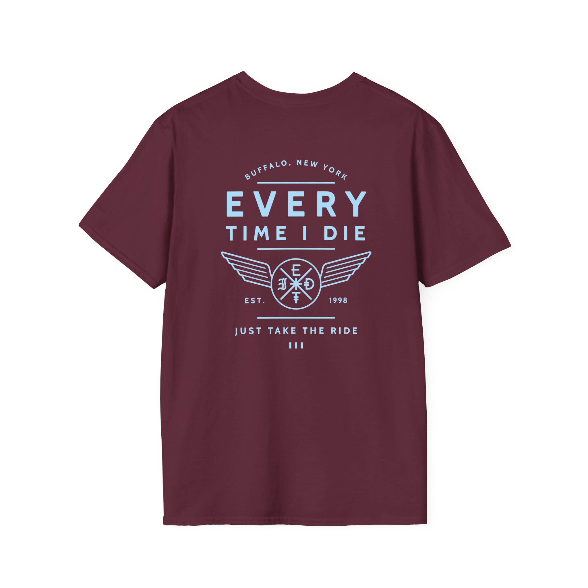 Every Time I Die Take the Ride Unisex Softstyle T-shirt