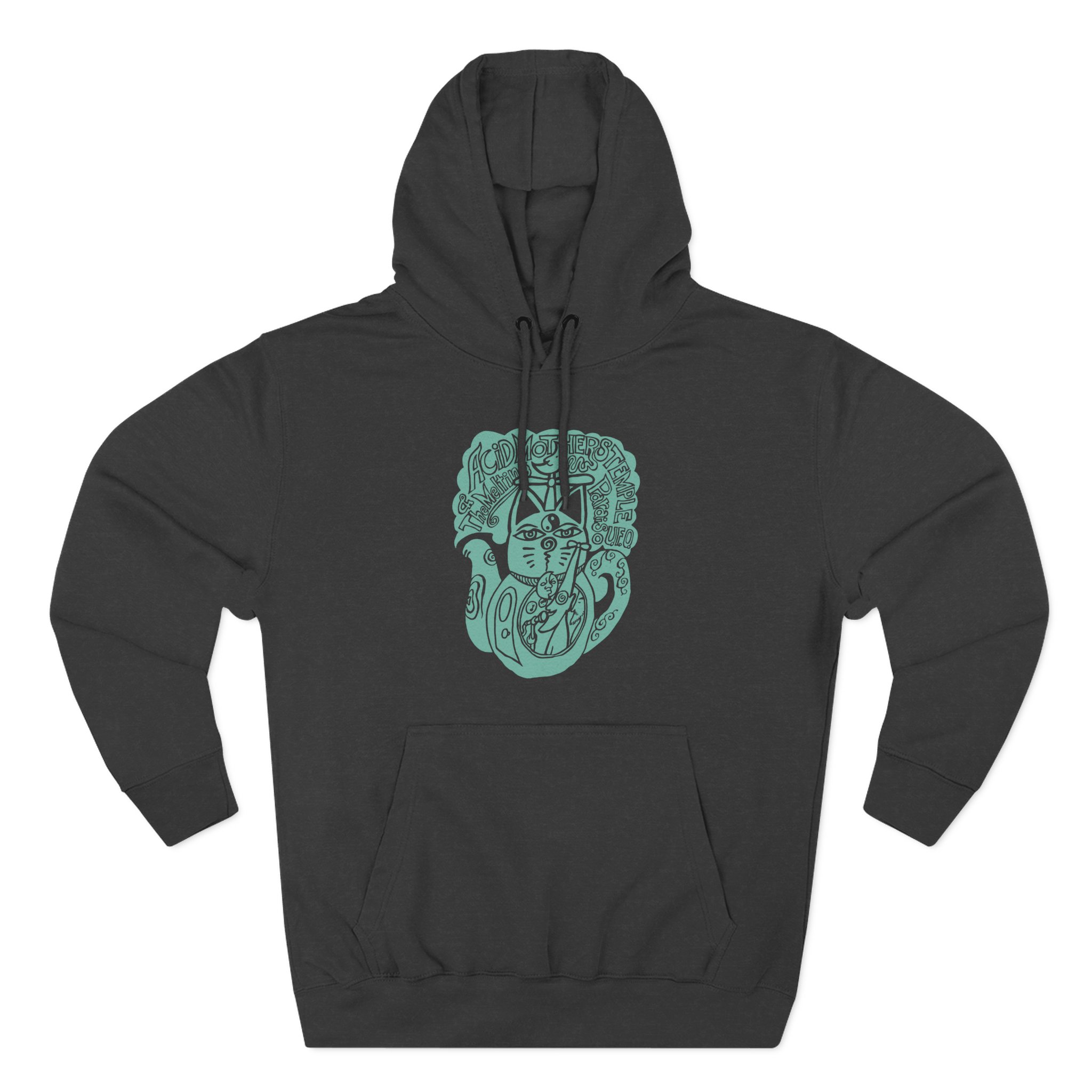 Acid Mothers Temple Teapot Three-Panel Fleece Hoodie