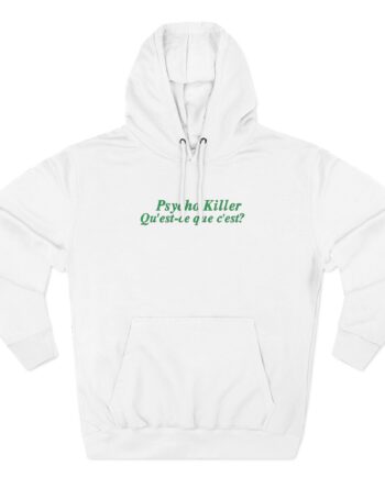 Miley Cyrus Talking Heads X Miley Psycho Killer Three-Panel Fleece Hoodie