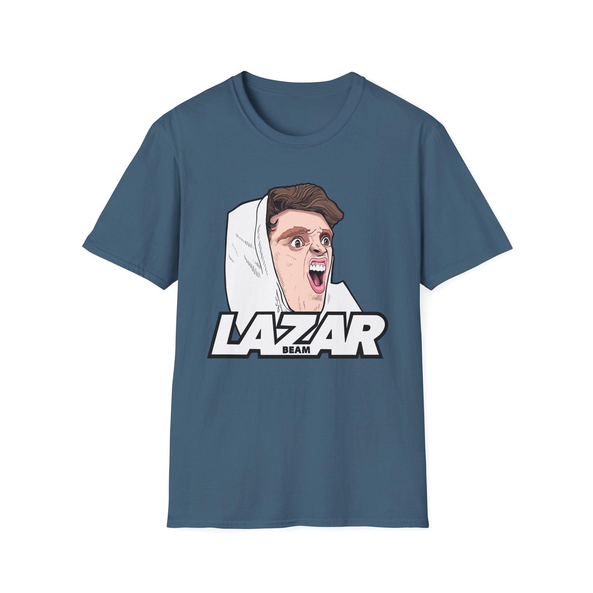 Lazar Silly Face Unisex Softstyle T-Shirt