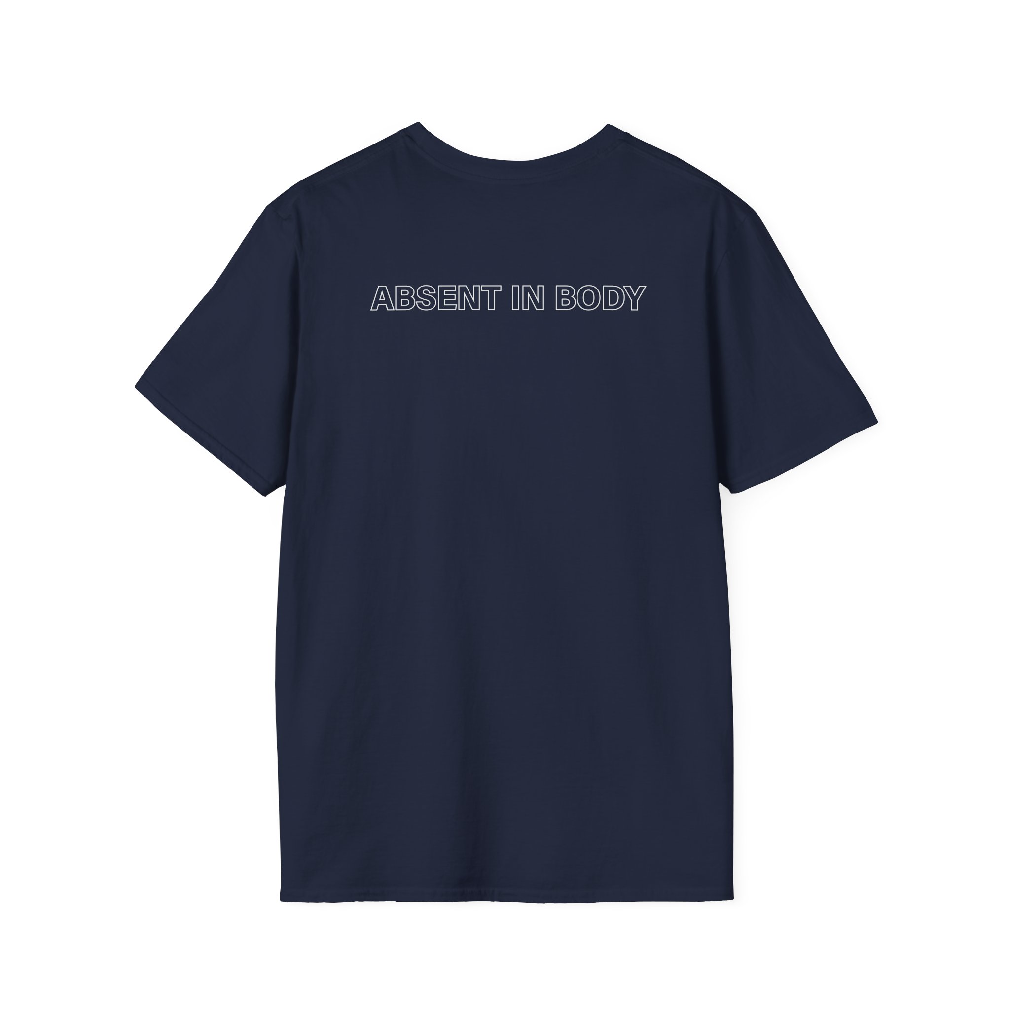 Absent in Body Plague God Unisex Softstyle T-Shirt