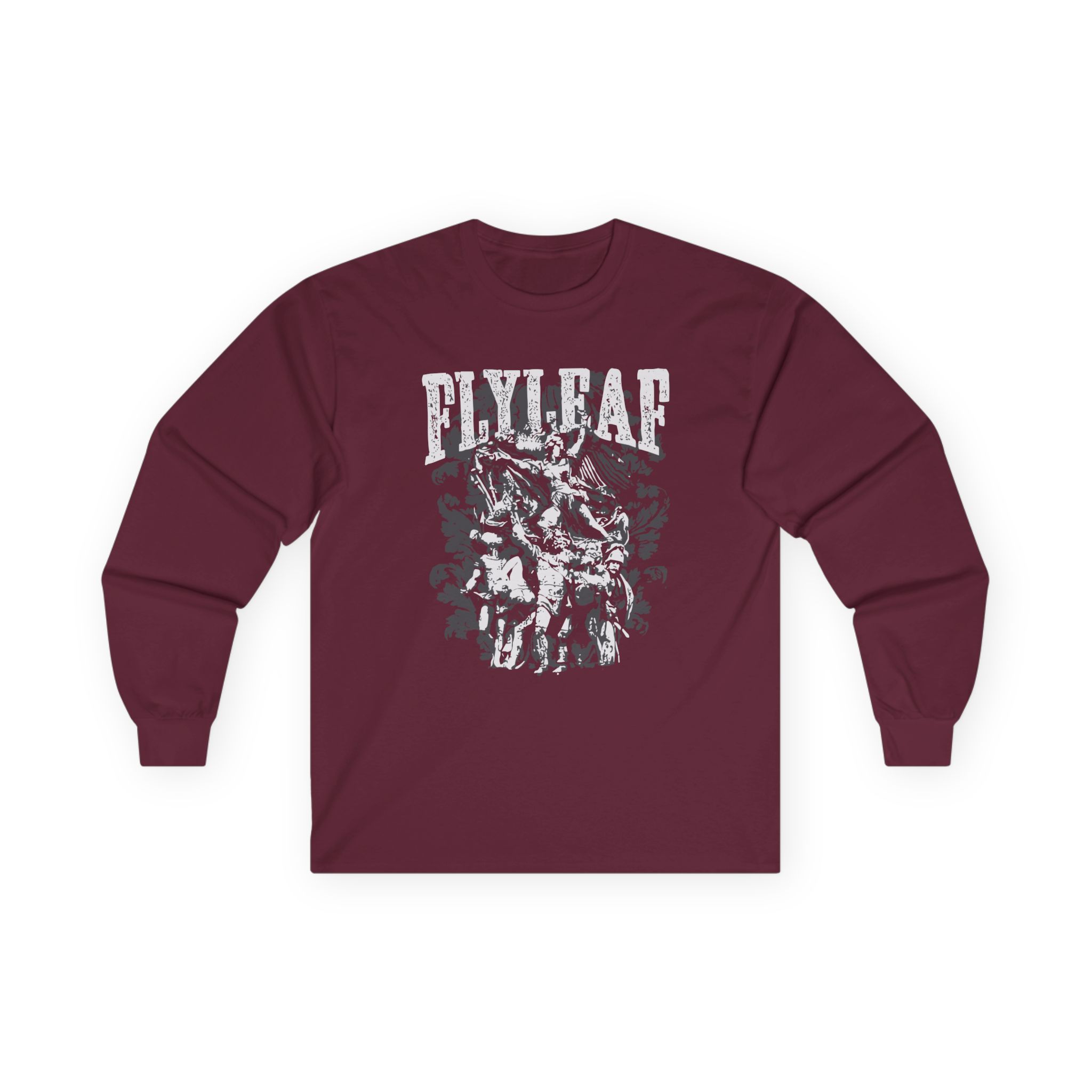 Flyleaf Carved Statues Unisex Ultra Cotton Long Sleeve Tee