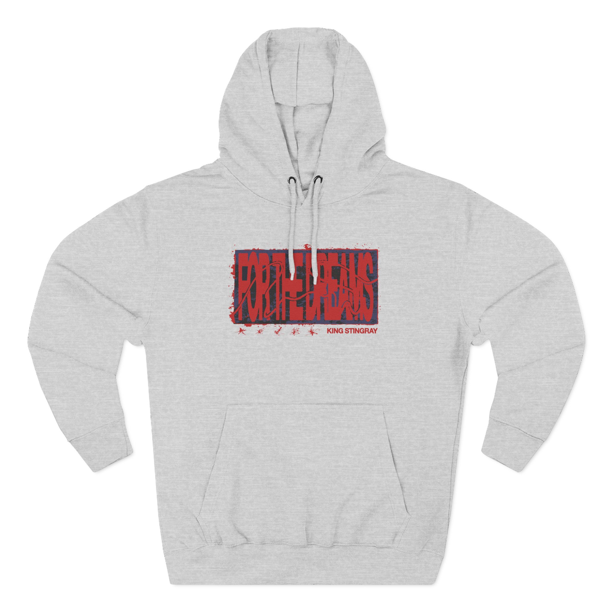 King Stingray for the Dreams Three-Panel Fleece Hoodie