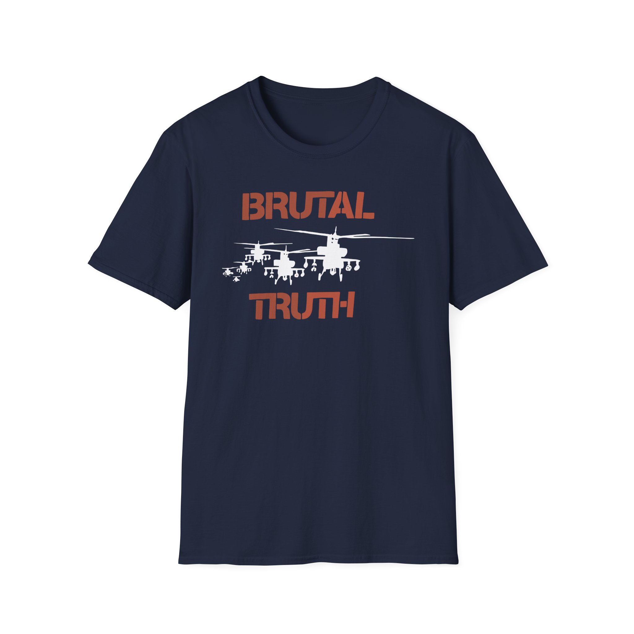 Brutal Truth American Grindcore Band Promo Unisex Softstyle T-Shirt