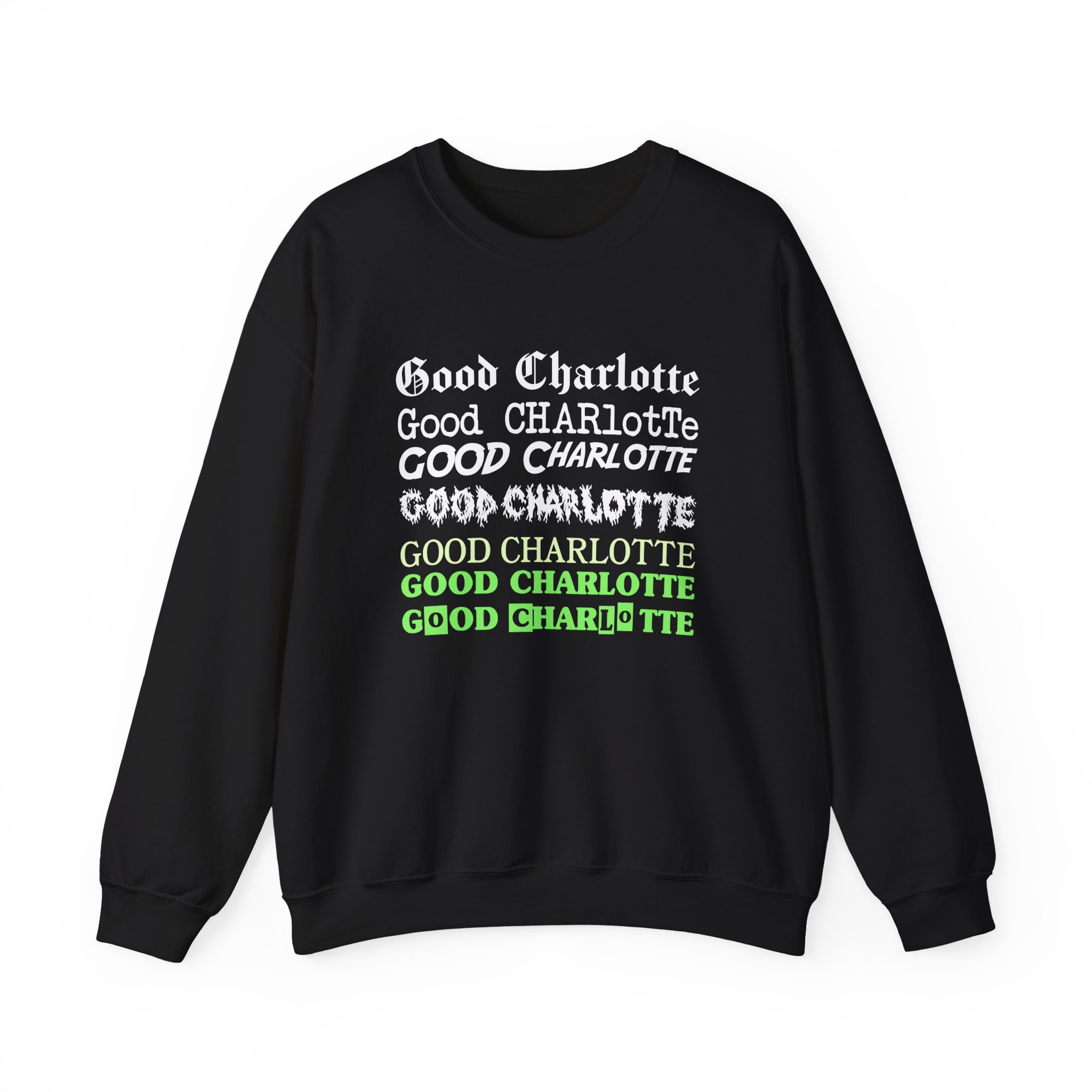 Good Charlotte Chinatown market Unisex Heavy Blendâ„¢ Crewneck Sweatshirt