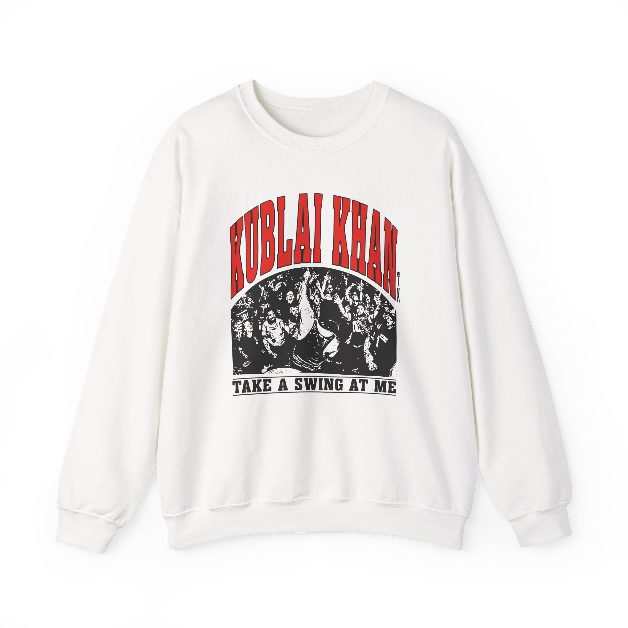 Kublai Khan - Take a Swing at Me Unisex Heavy Blendâ„¢ Crewneck Sweatshirt