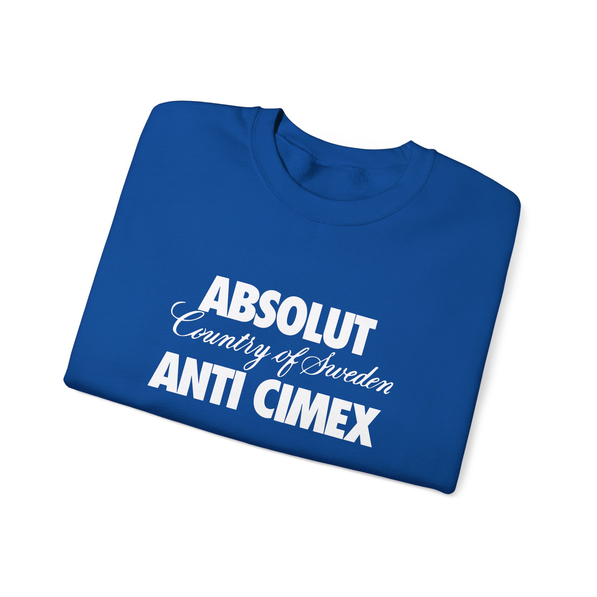 Anti Cimex Absolut Country of Sweden Unisex Heavy Blend Crewneck Sweatshirt
