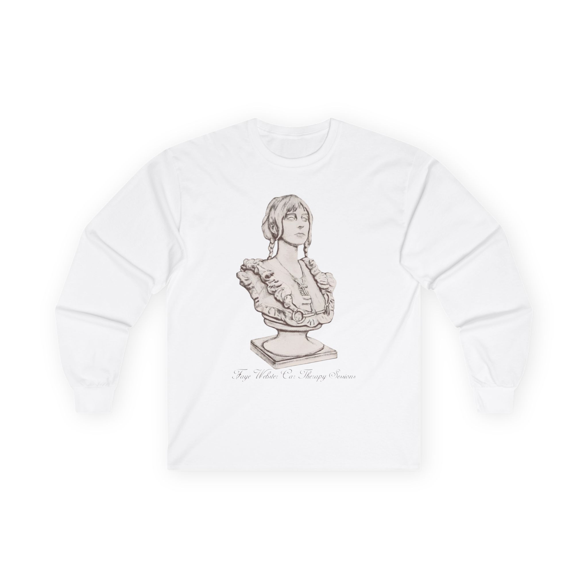 Faye Webster Car Therapy Sessions Bust Unisex Ultra Cotton Long Sleeve Tee