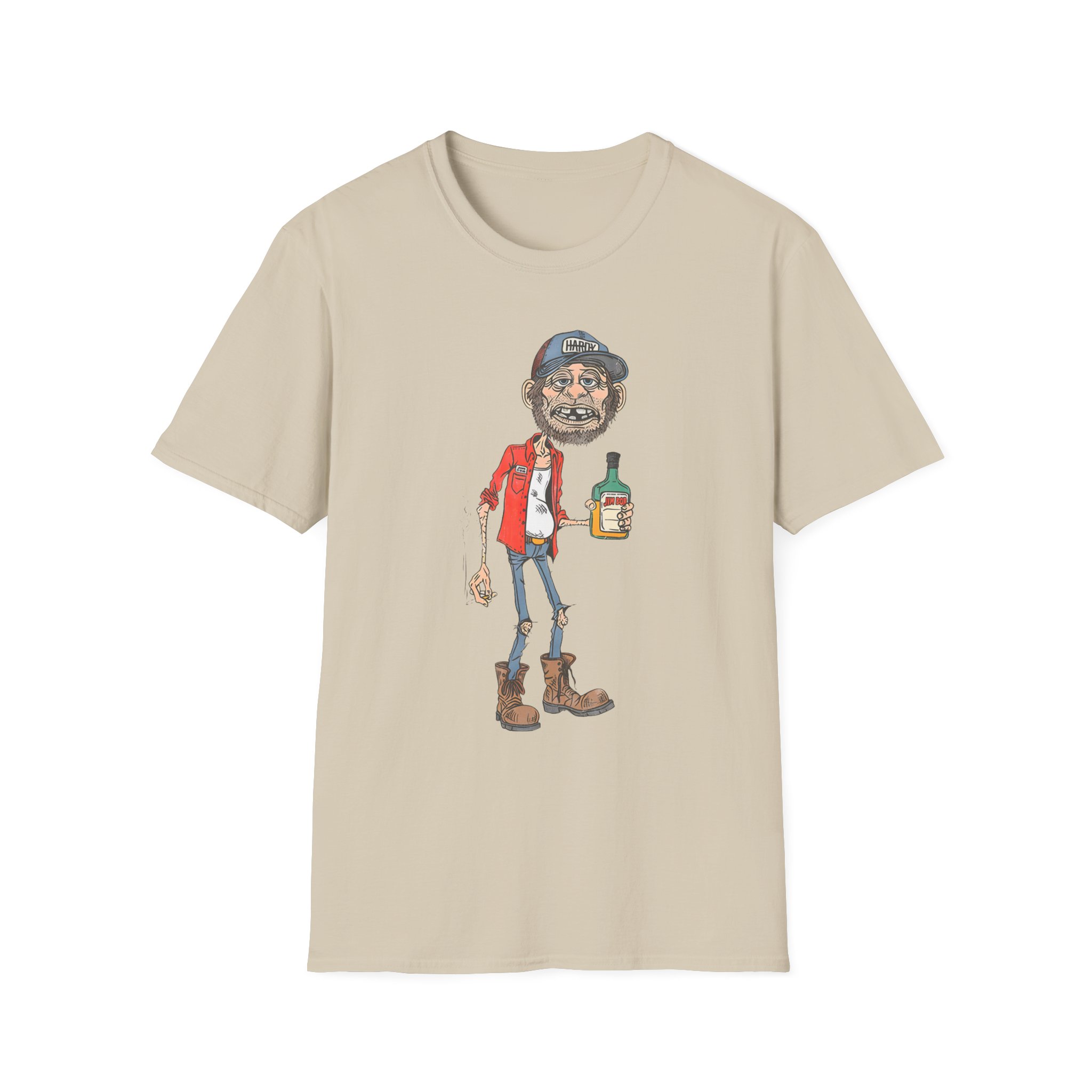 Hardy Jim Bob Unisex Softstyle T-Shirt