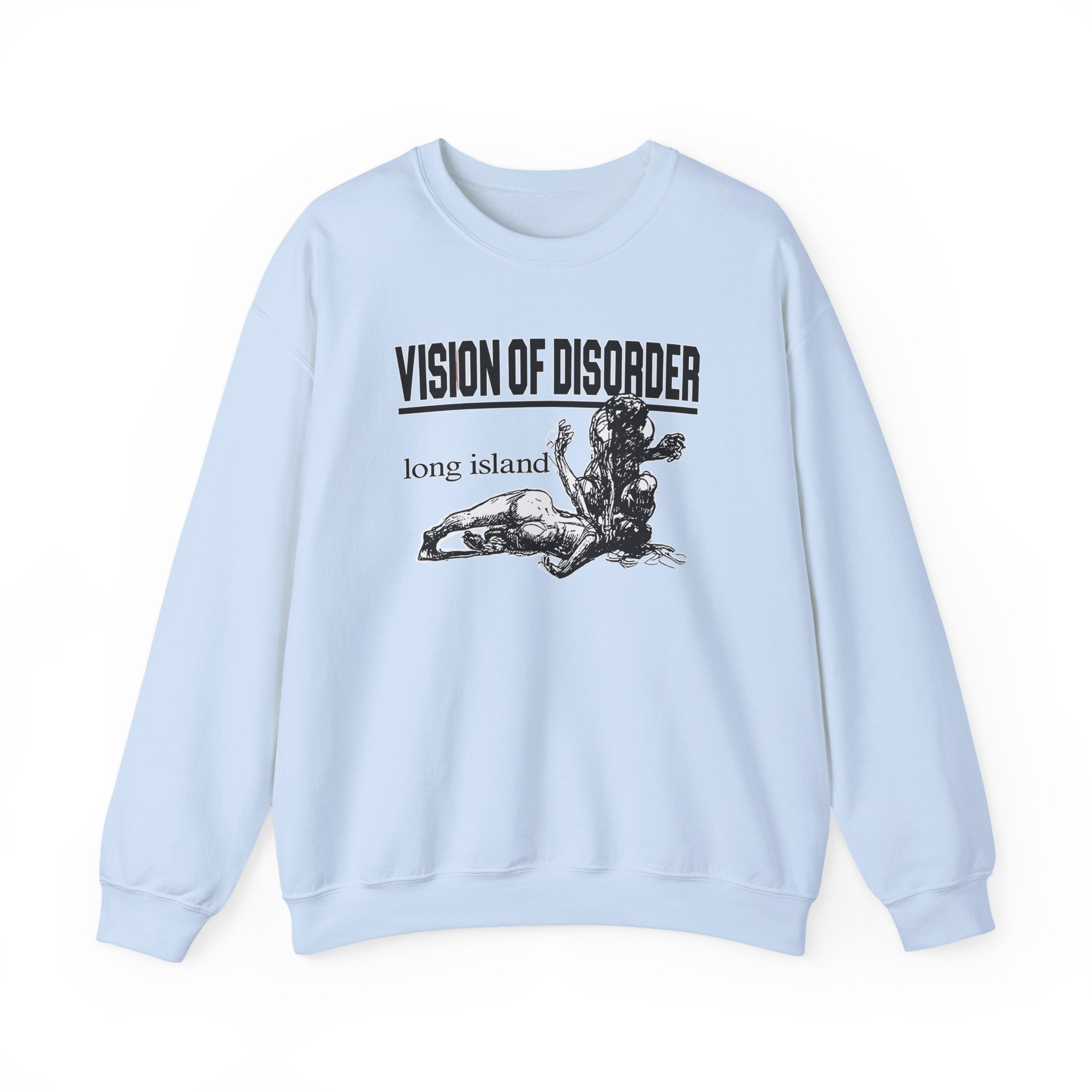 Vision of Disorder long island Unisex Heavy Blendâ„¢ Crewneck Sweatshirt