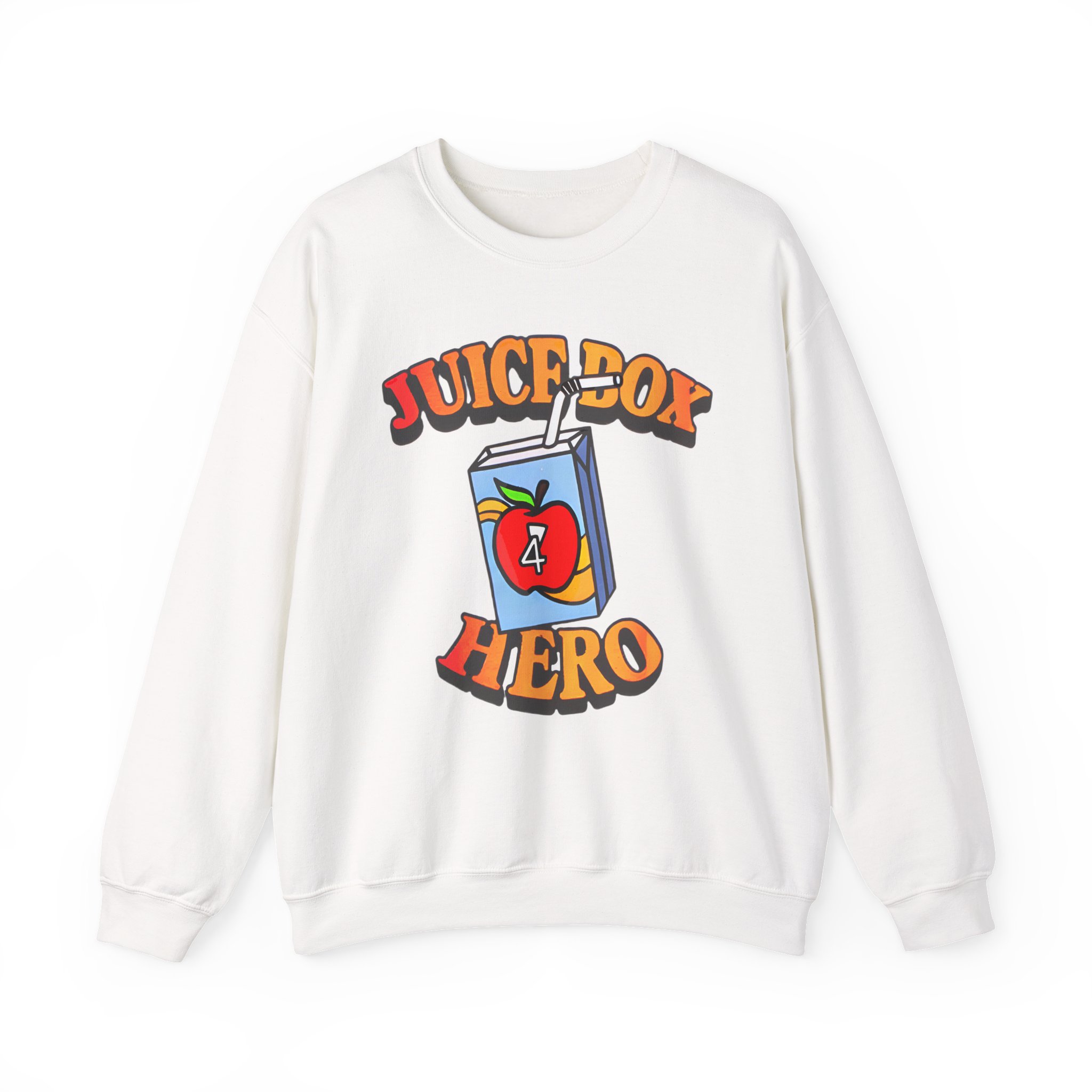 Foreigner Juice Box Hero Unisex Heavy Blendâ„¢ Crewneck Sweatshirt