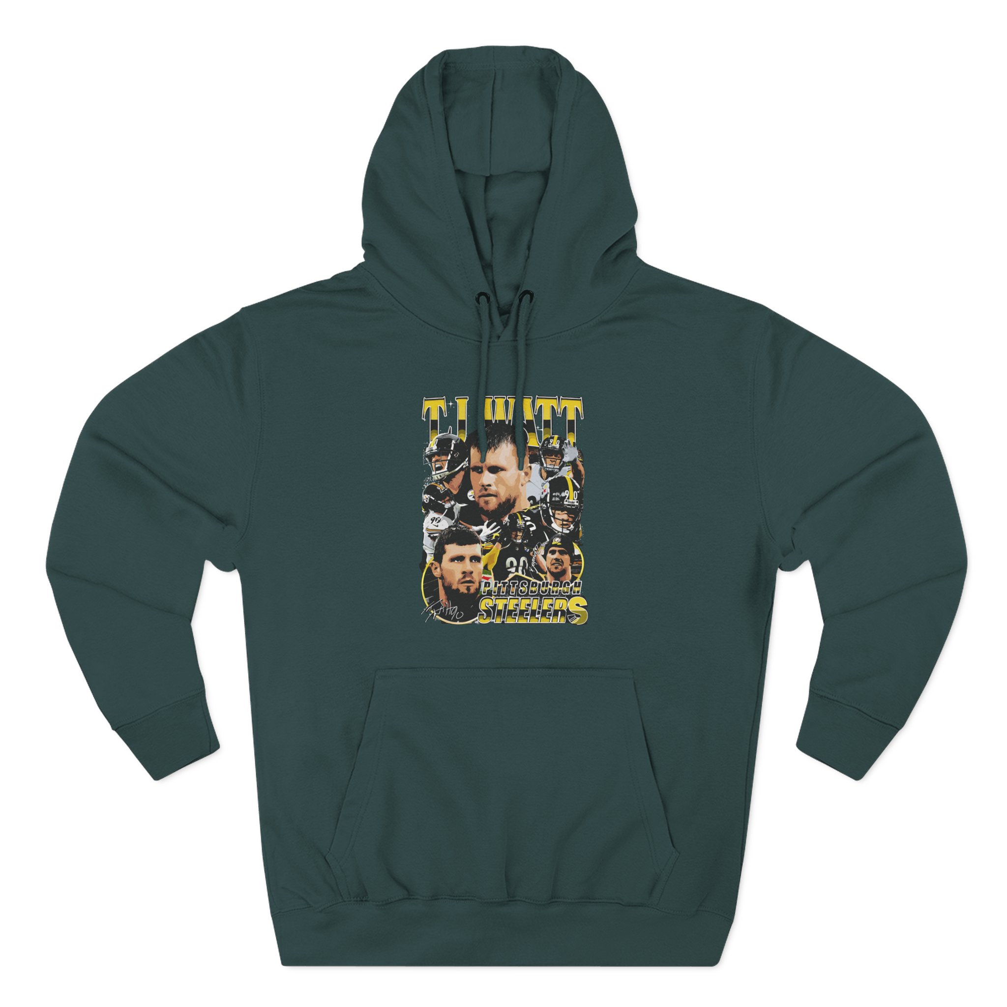 Tj Watt Three-Panel Fleece Hoodie
