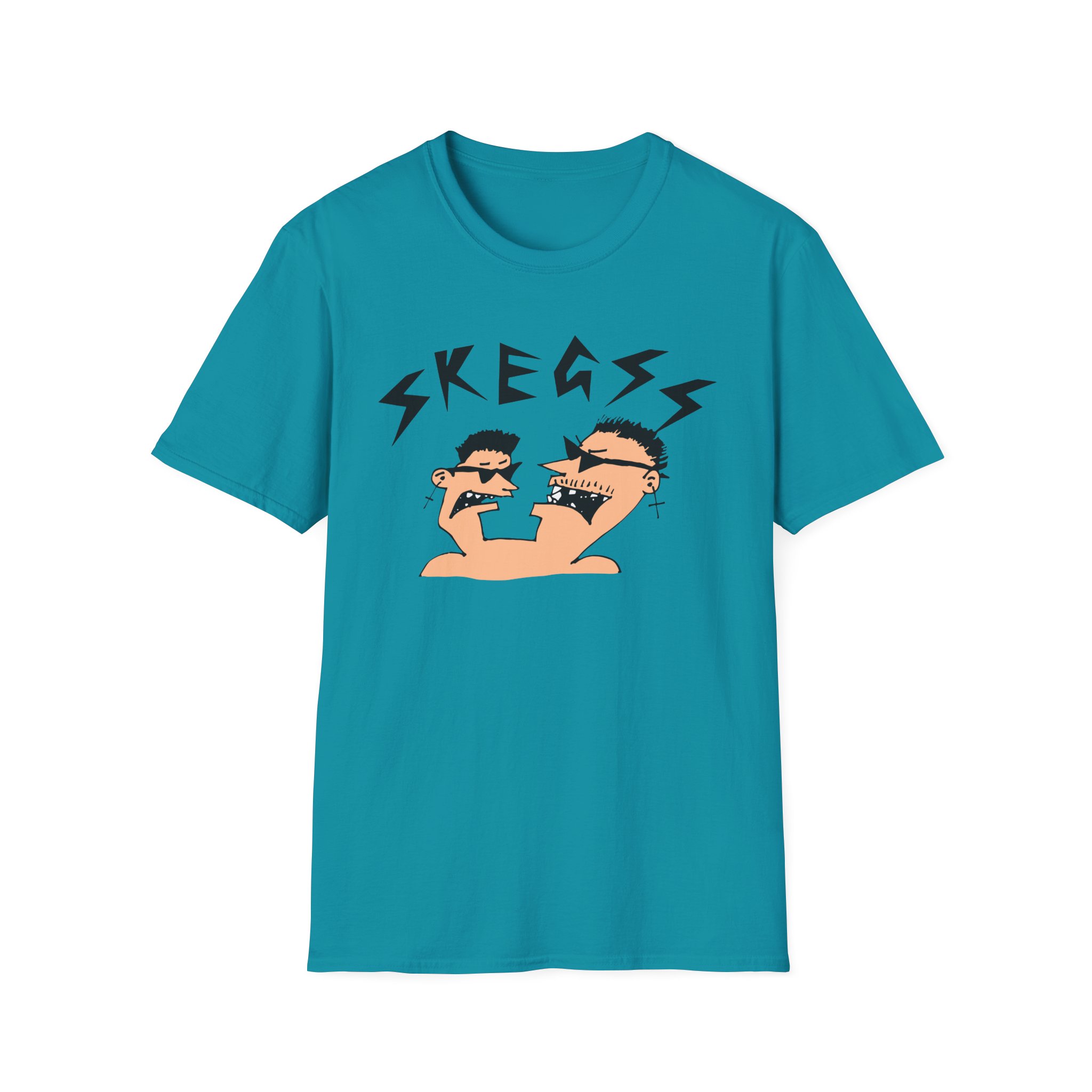 Skegss Two Heads Unisex Softstyle T-Shirt