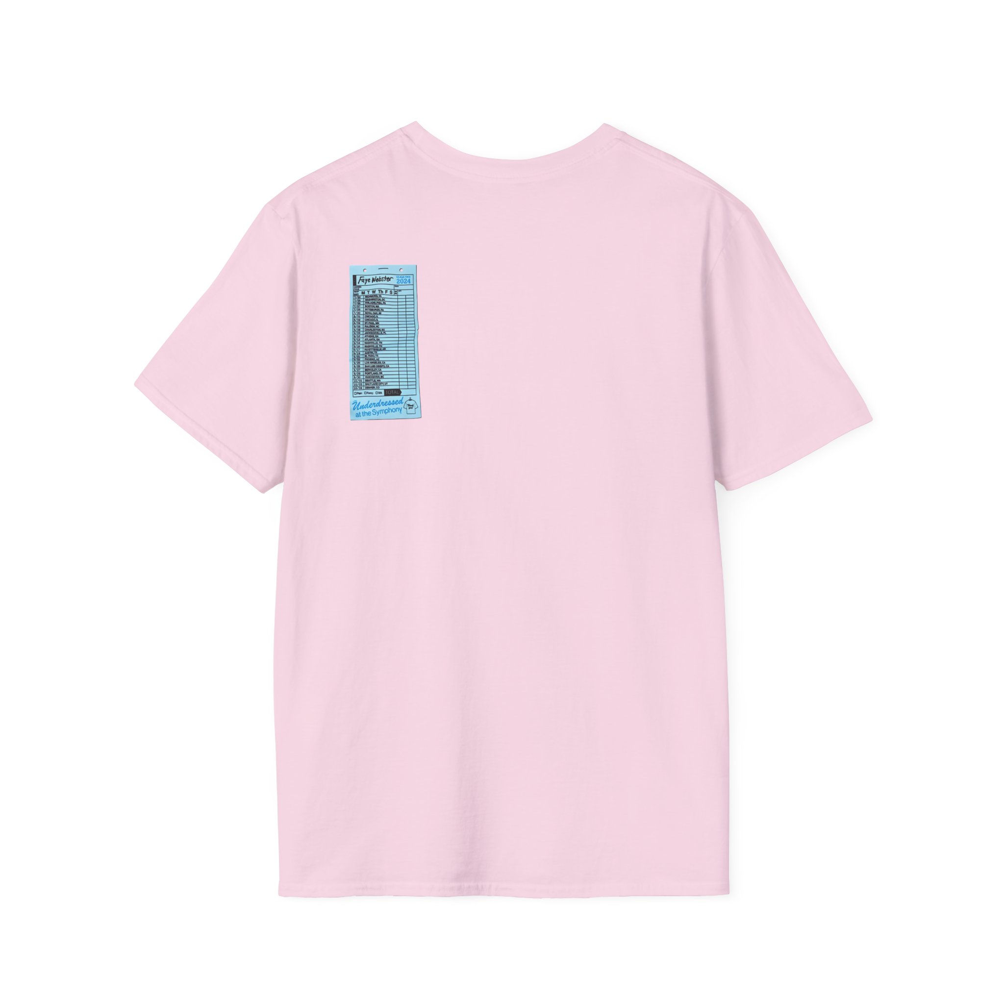 Faye Webster Underdressed at the Symphony 2024 Tour Unisex Softstyle T-Shirt
