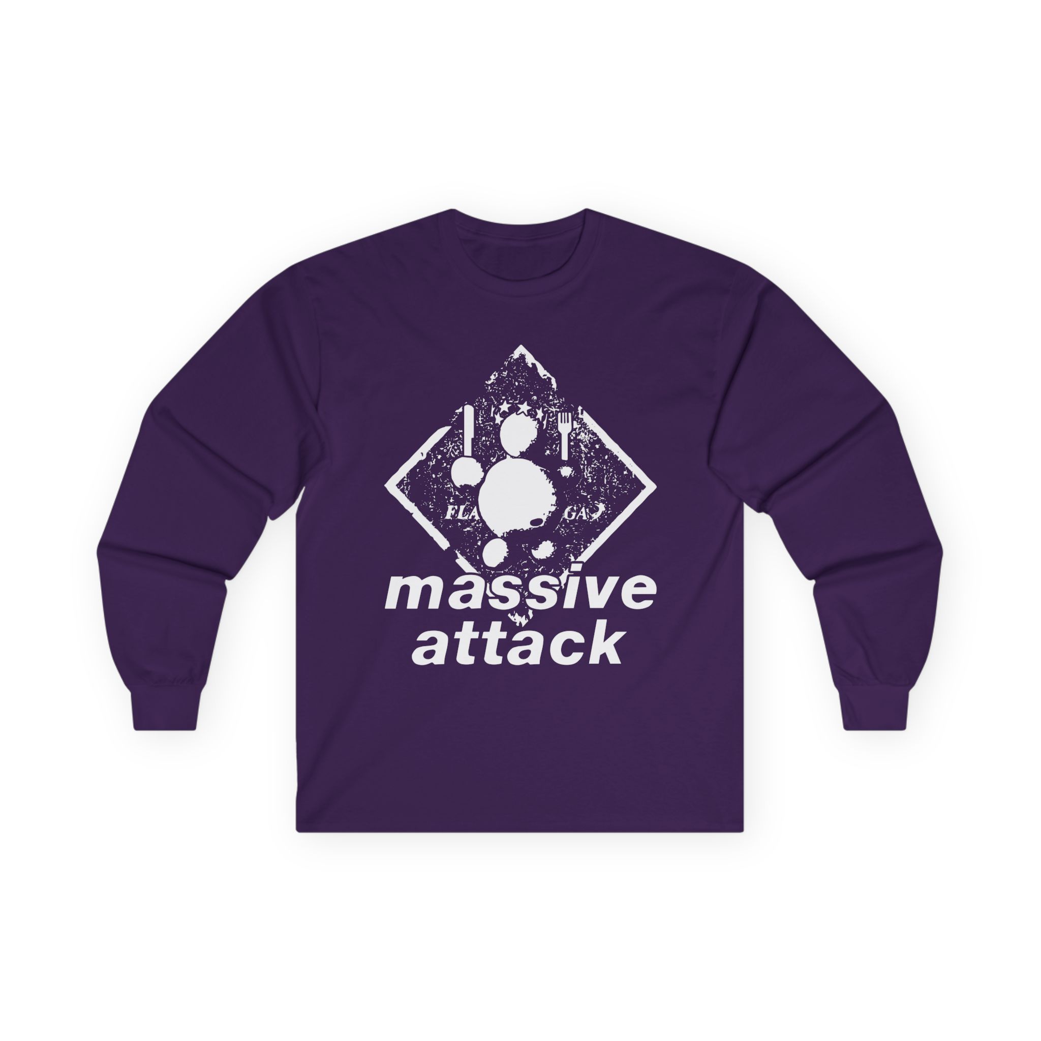Massive Attack Unisex Ultra Cotton Long Sleeve Tee