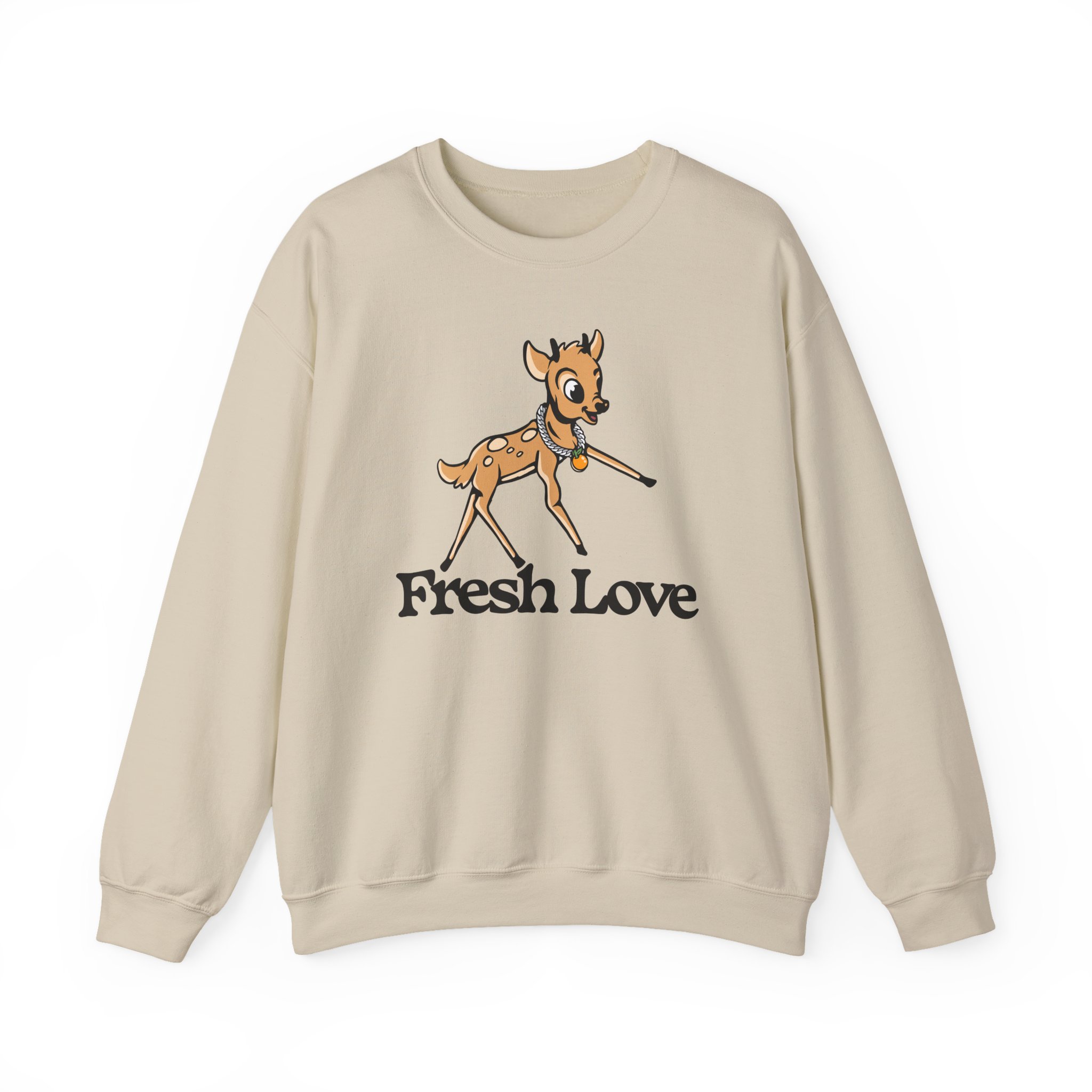 Fresh Love Bambi Unisex Heavy Blendâ„¢ Crewneck Sweatshirt