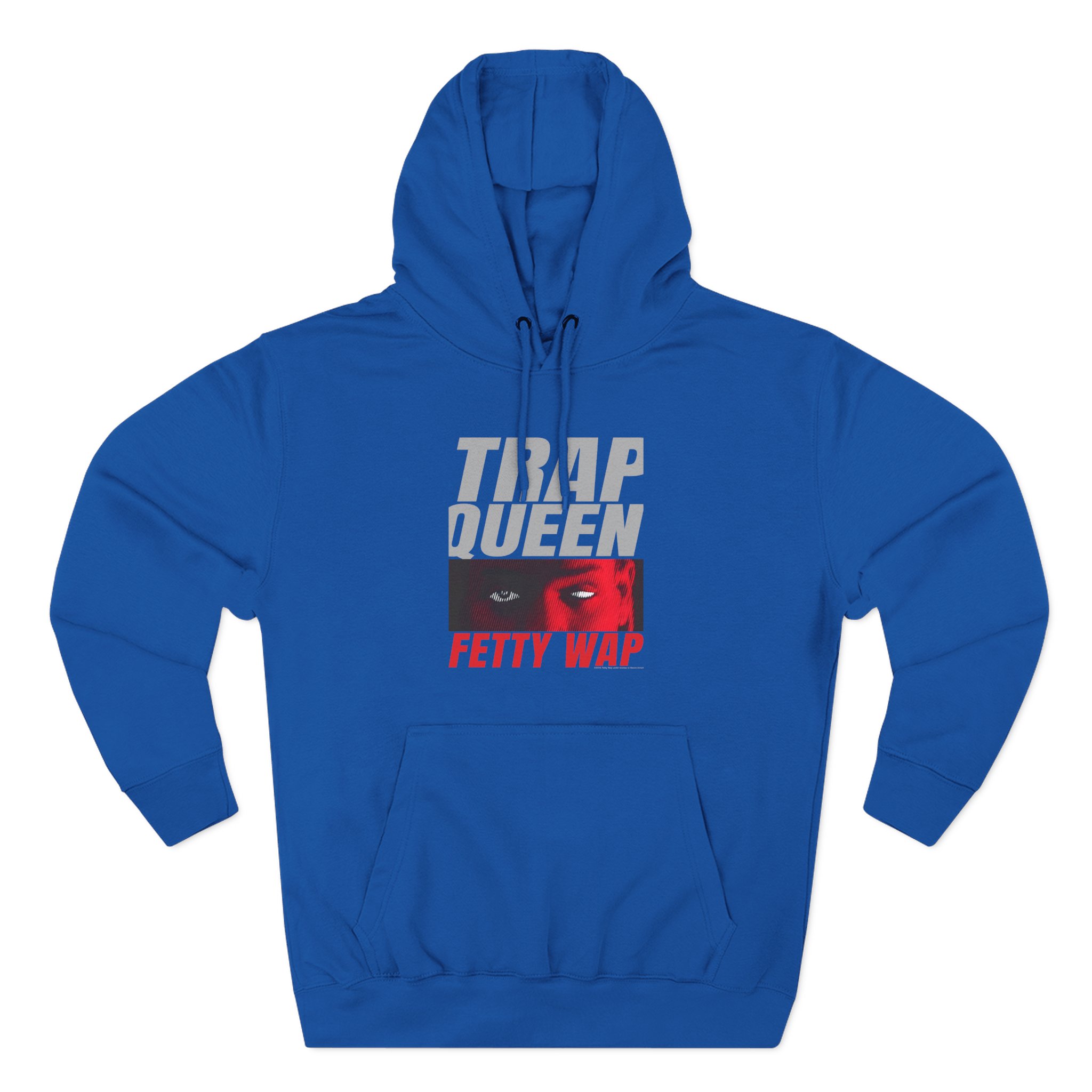 Fetty Wap Trap Queen Three-Panel Fleece Hoodie